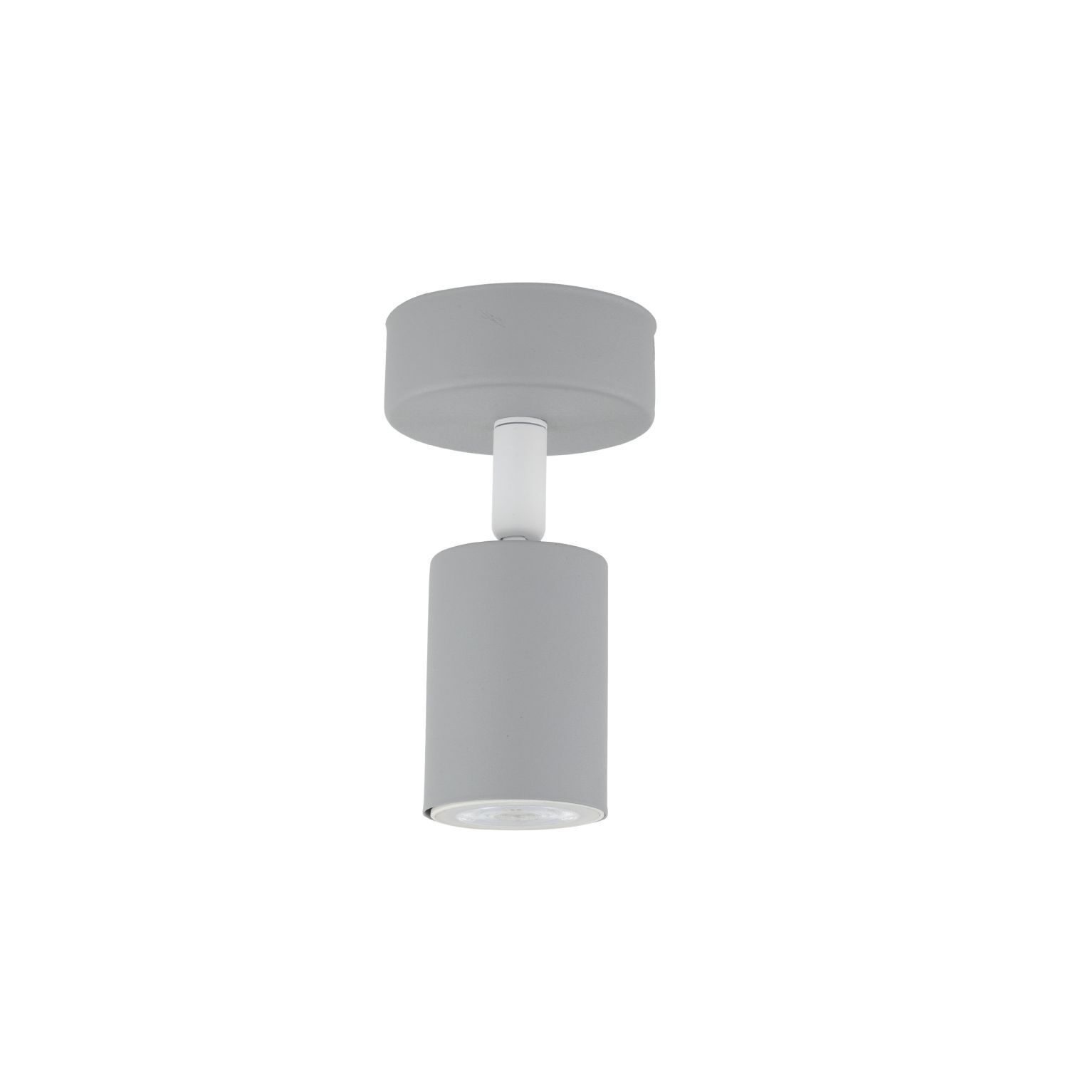 Deckenleuchte Kinderzimmer Grau GU10 rund Ø 13 cm klein Deckenleuchte
