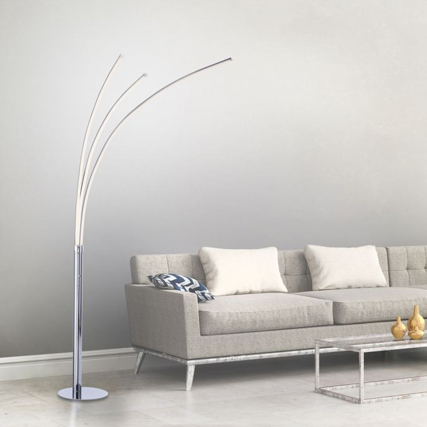 Lampe, Stehlampe, Couch, Mobiliar