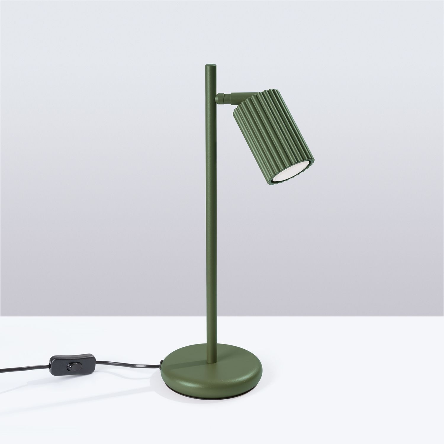 Lampe de bureau Moderne 43 cm de haut Vert GU10 orientable BERTA