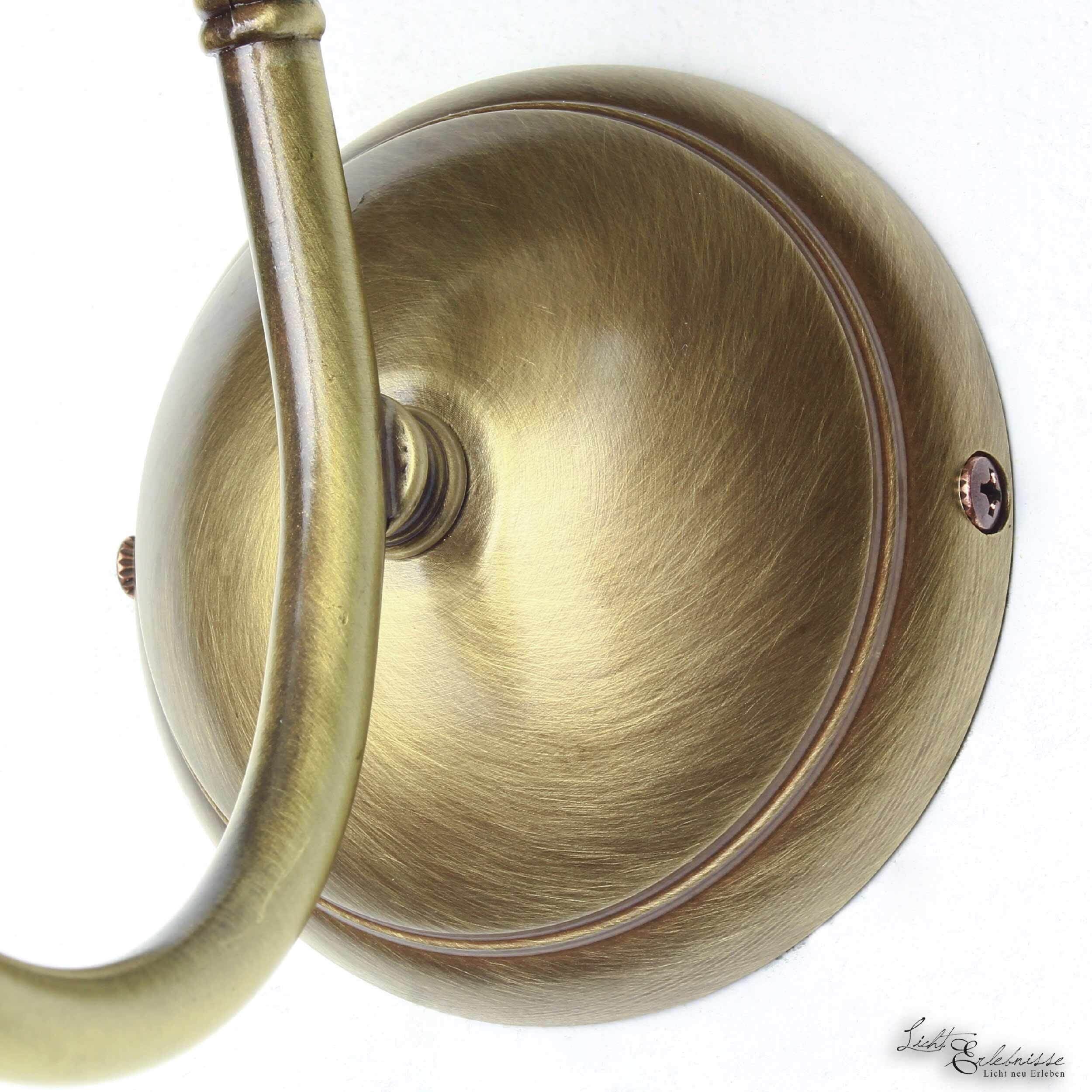 Jugendstil Wandleuchter E14 Ginevra Bronze, Griff