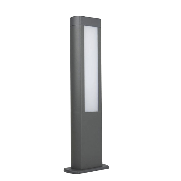 Luminaires d'allée Anthracite LED-Lampe, Außenleuchte, Standleuchte, Grau, IP-Schutz