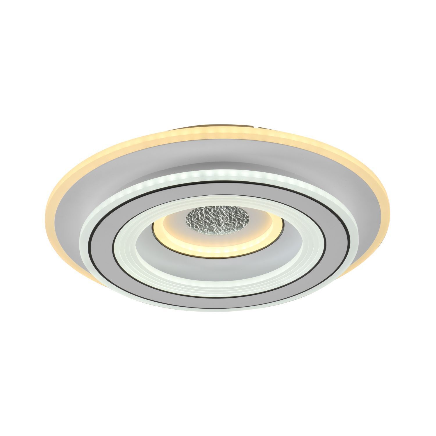 Lampe de plafonnier à LED blanche Variateur Ø40 cm 5100 lm Veilleuse Deckenleuchte