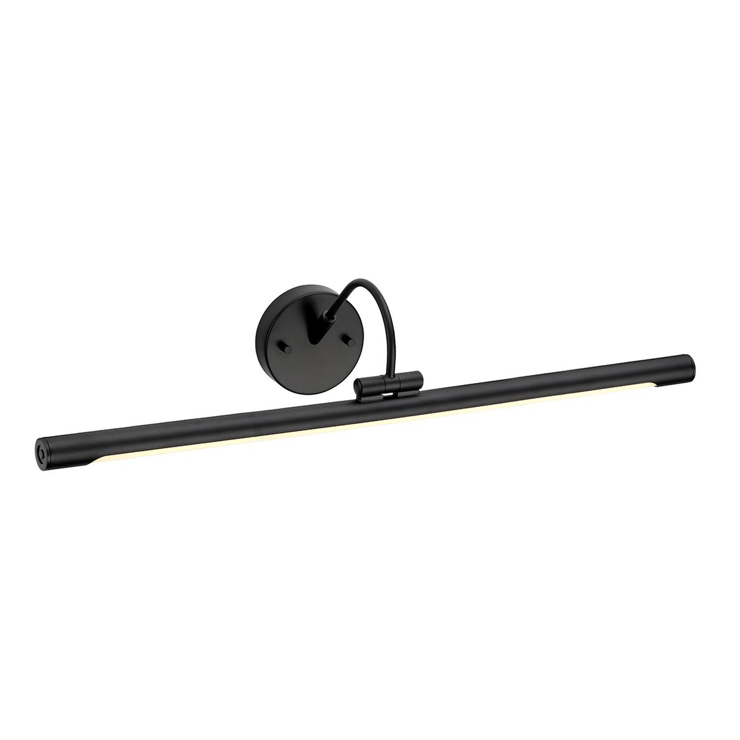 Schwarze Bilderleuchte LED verstellbar 67cm lang Wand Taktstock, Stock, Elektrisches Gerät, Mikrofon