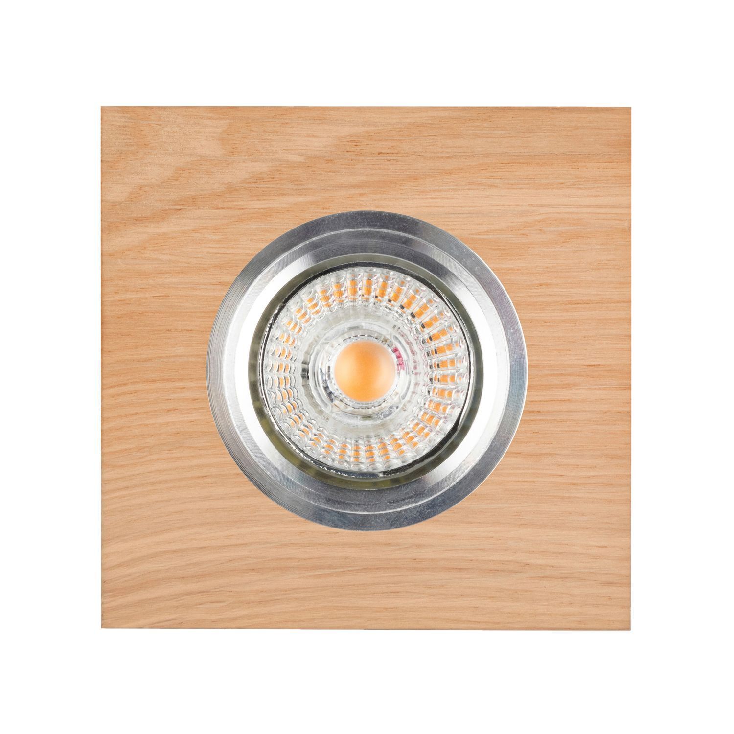 Einbaustrahler Holz beweglich mit LED 5W DELEN
