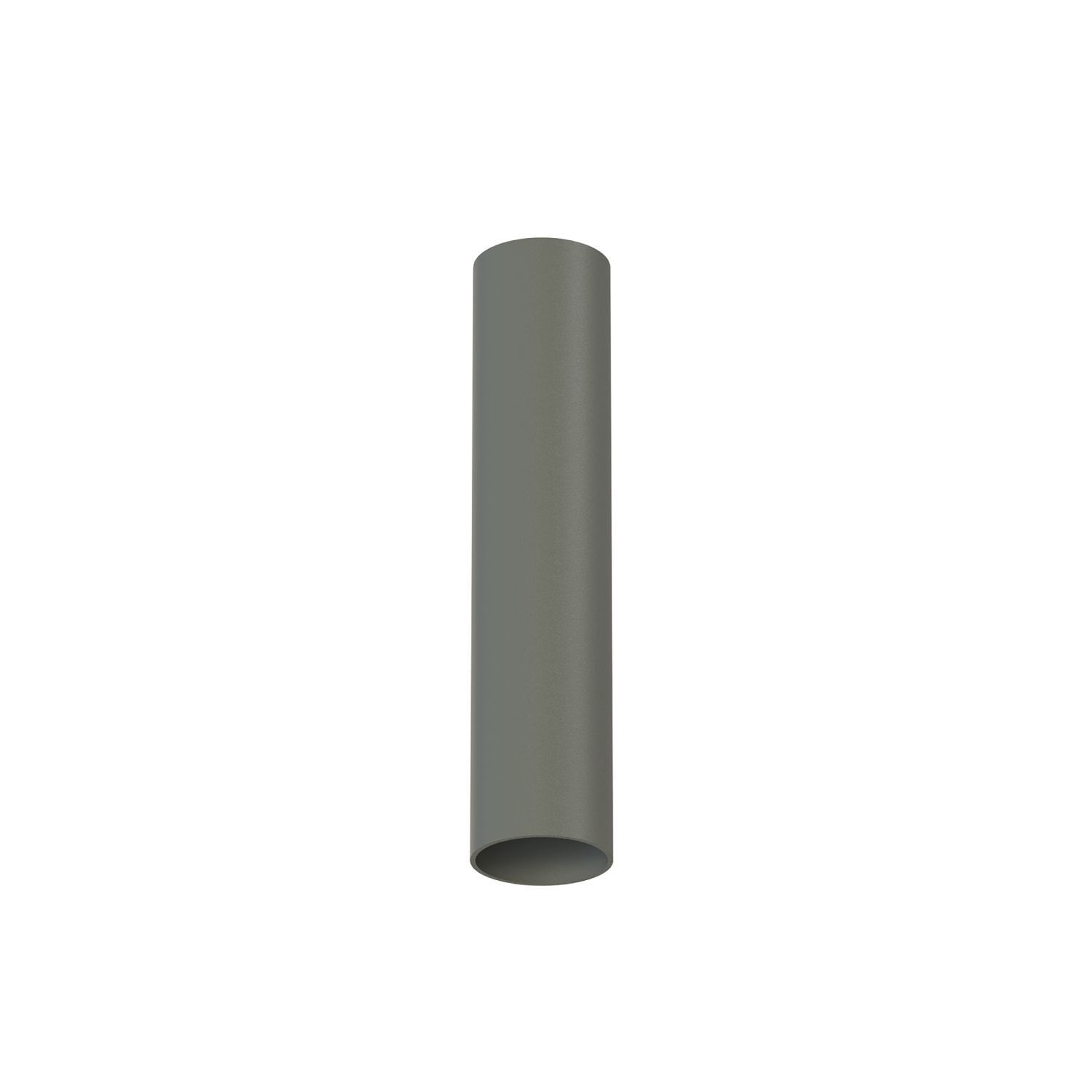 Deckenspot Metall schmal Ø 4 cm H: 18,4 cm GU10 R35 Grau