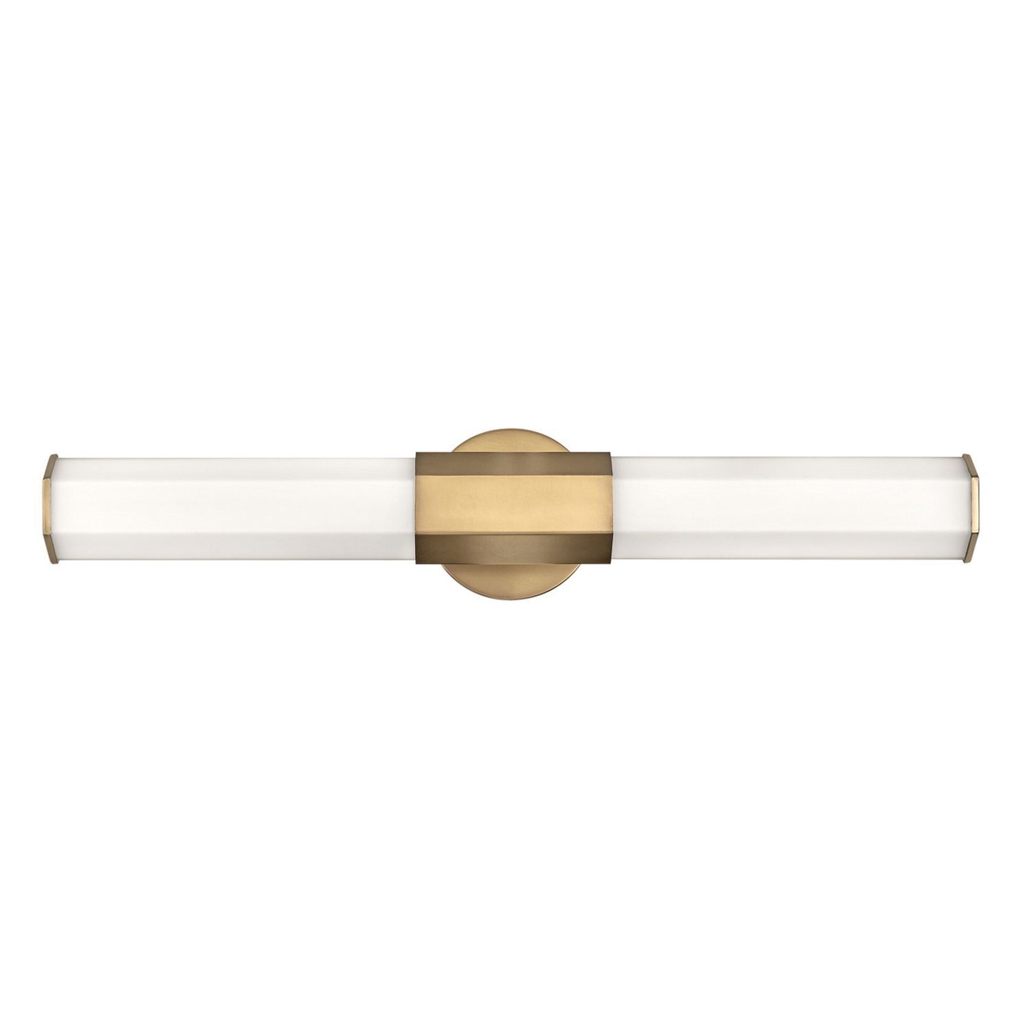 Luminaire LED pour salle de bain verre métal IP44 65,9 cm de haut allongé