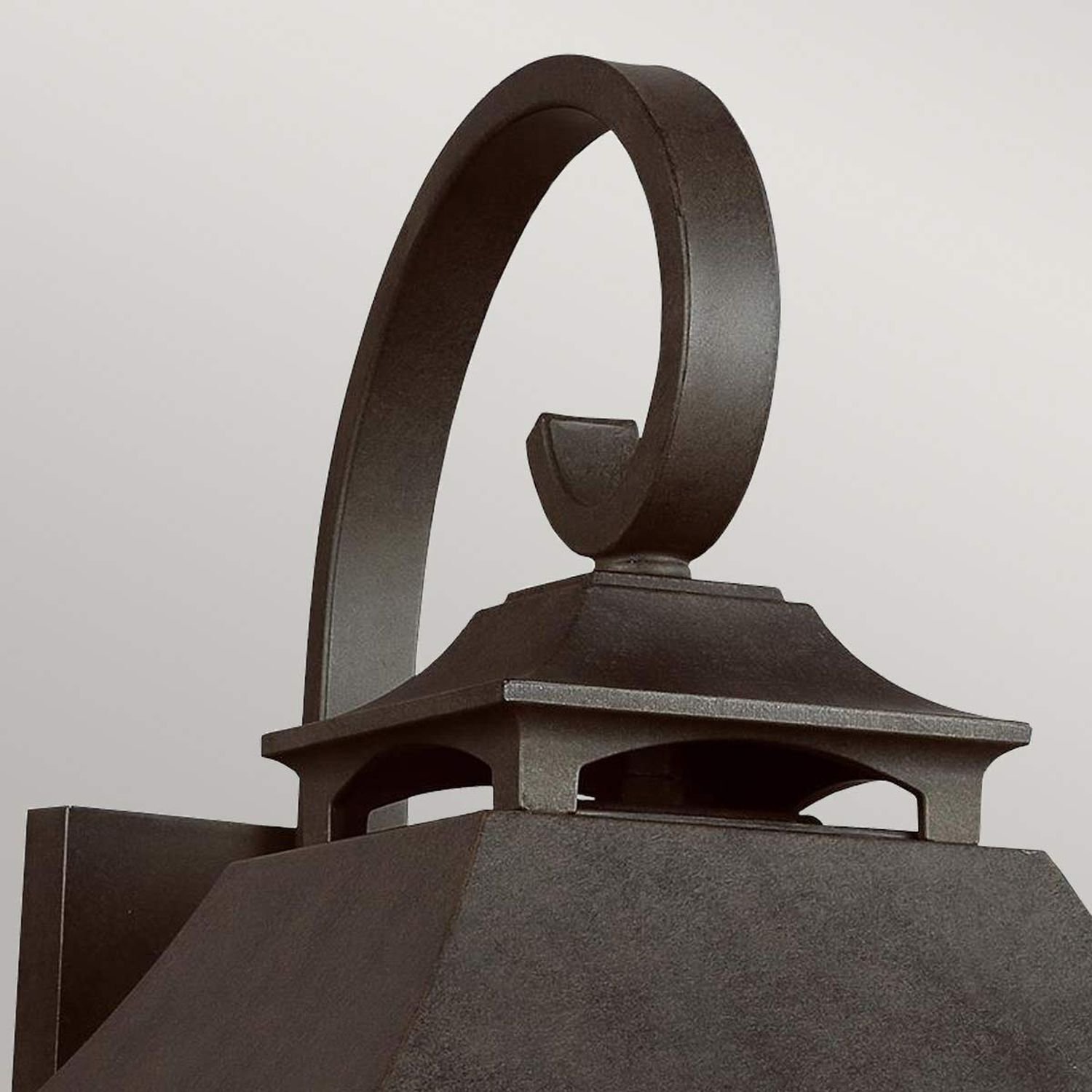 Halter, Lampe, Kopfteil, Metall, Veranda-Laterne