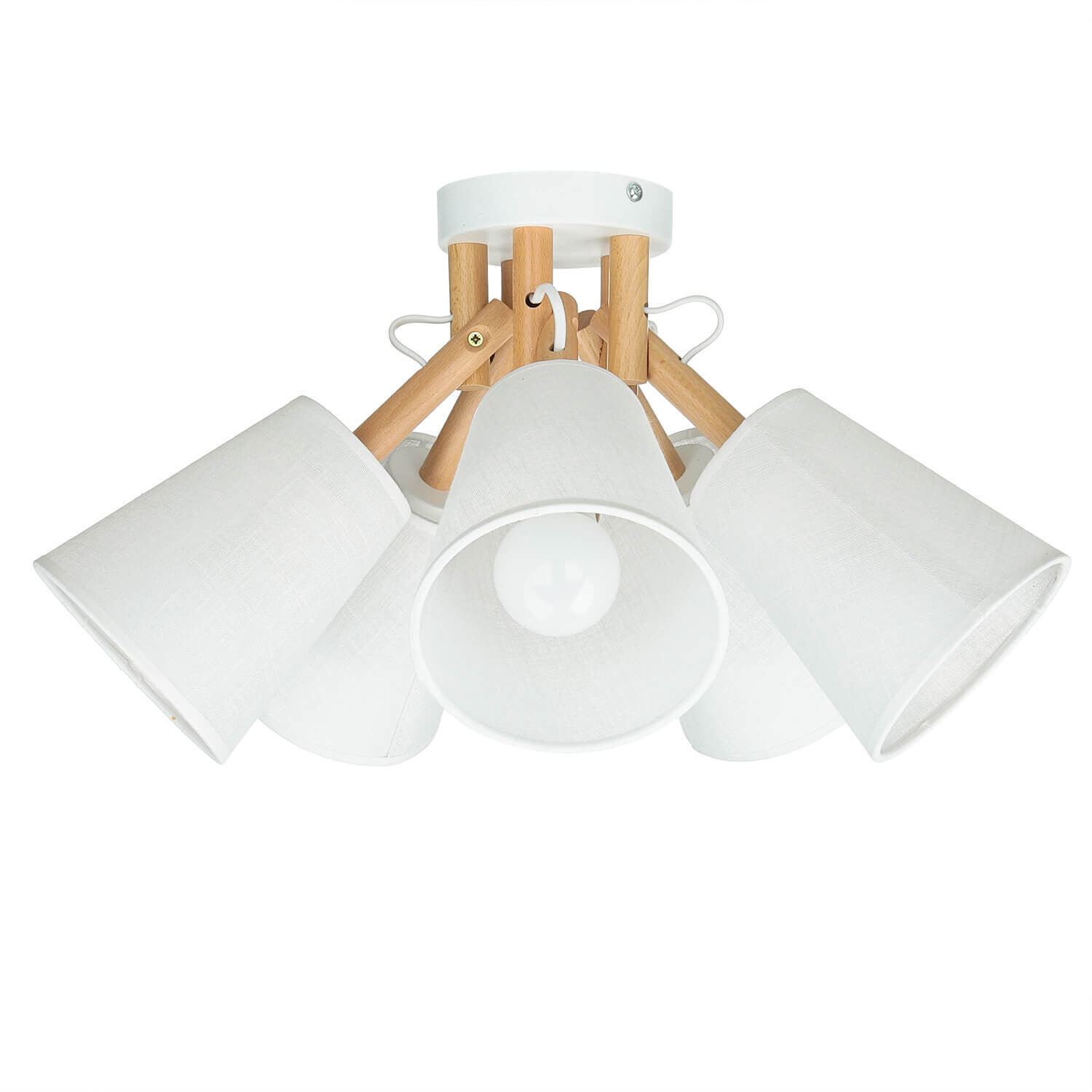 Deckenlampe VAIO Weiß 5-flmg Lampe