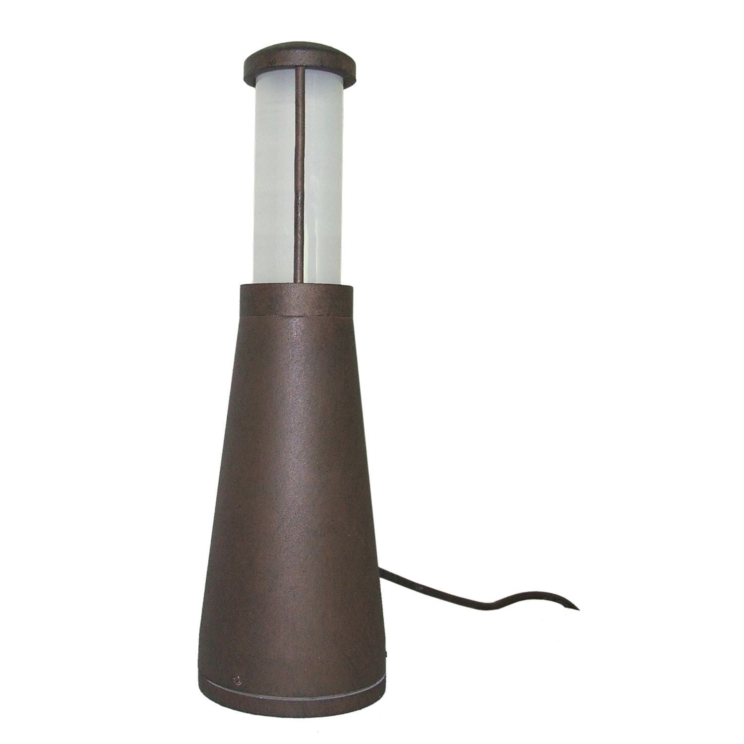 LED Pollerleuchte IP54 37cm Aluminium Modern Haus Garten Lampe