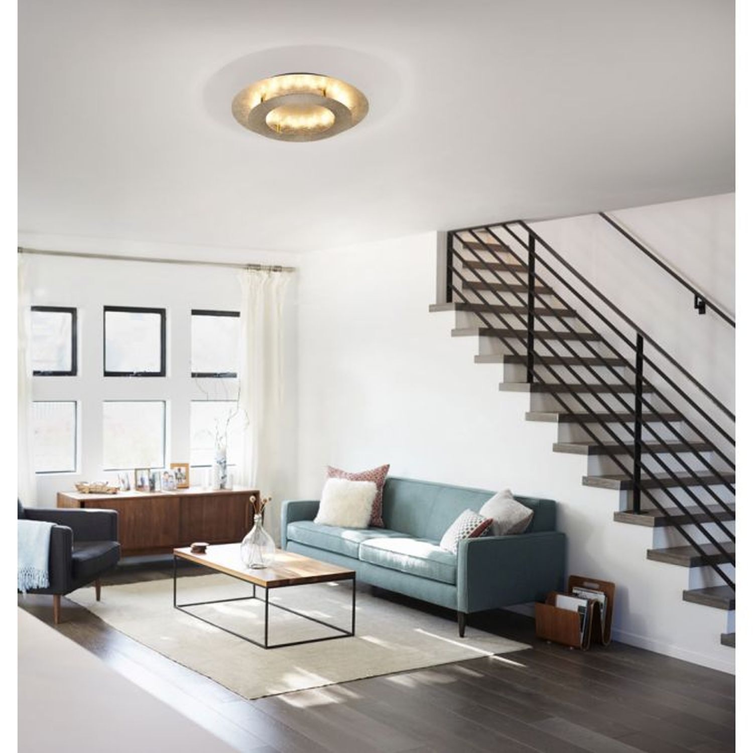 Drinnen, Wohnzimmer, Foyer, Inneneinrichtung, Treppe