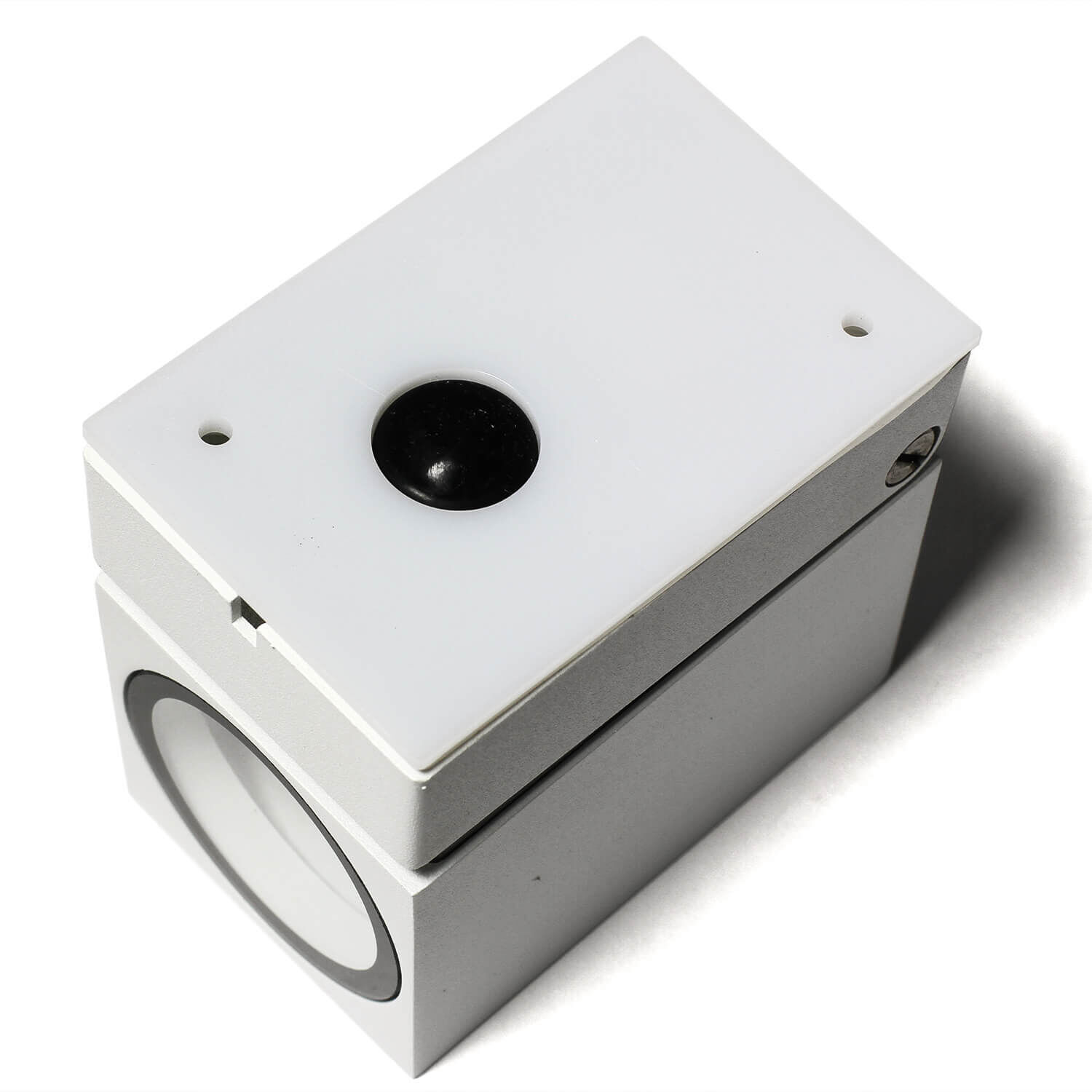 Außenleuchte AALBORG Weiß verstellbar IP44 Eingang Elektronik