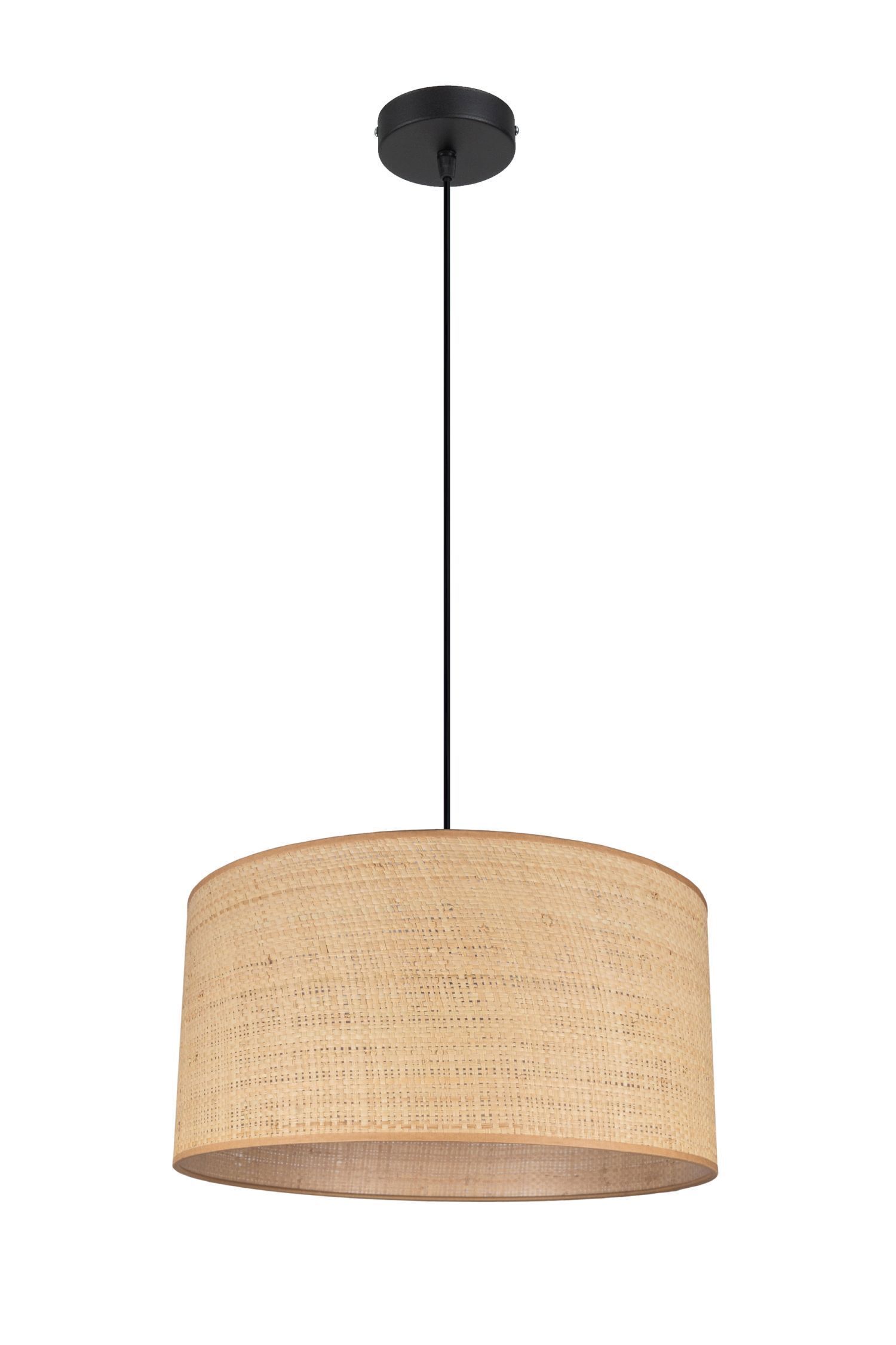 Blendarme Lampe suspendue rotin brun E27 Ø40 cm Moderne