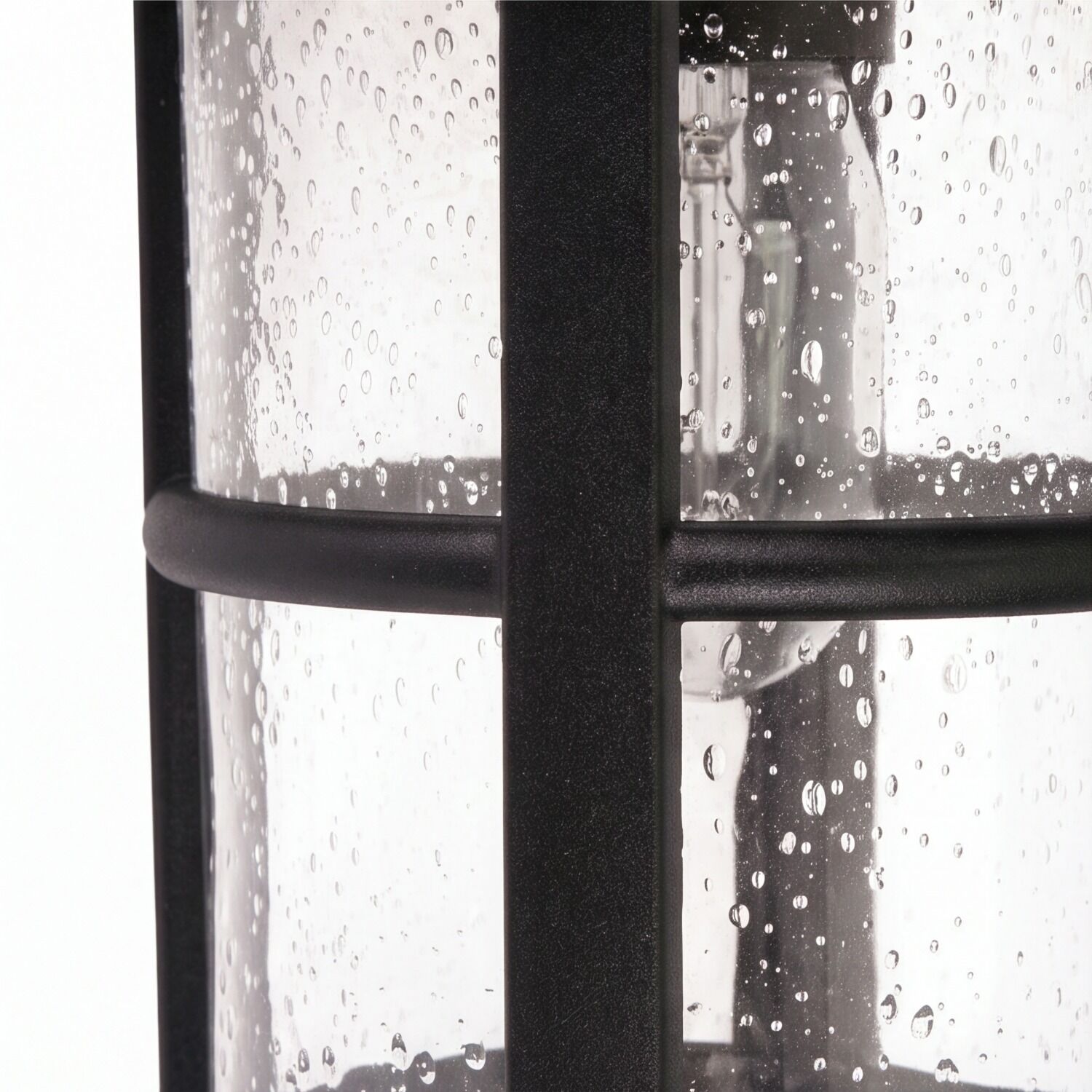 Laterne, Glas, Wassertröpfchen, Metallrahmen, Laternenfenster