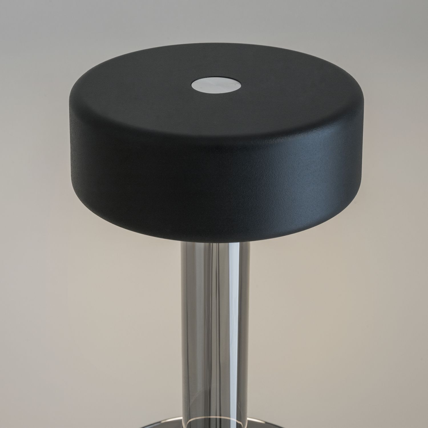 Lampe de table LED verre avec variateur fonction tactile 34,8 cm Moebel, Eishockey-Puck, Eislaufen, Sport, Barhocker