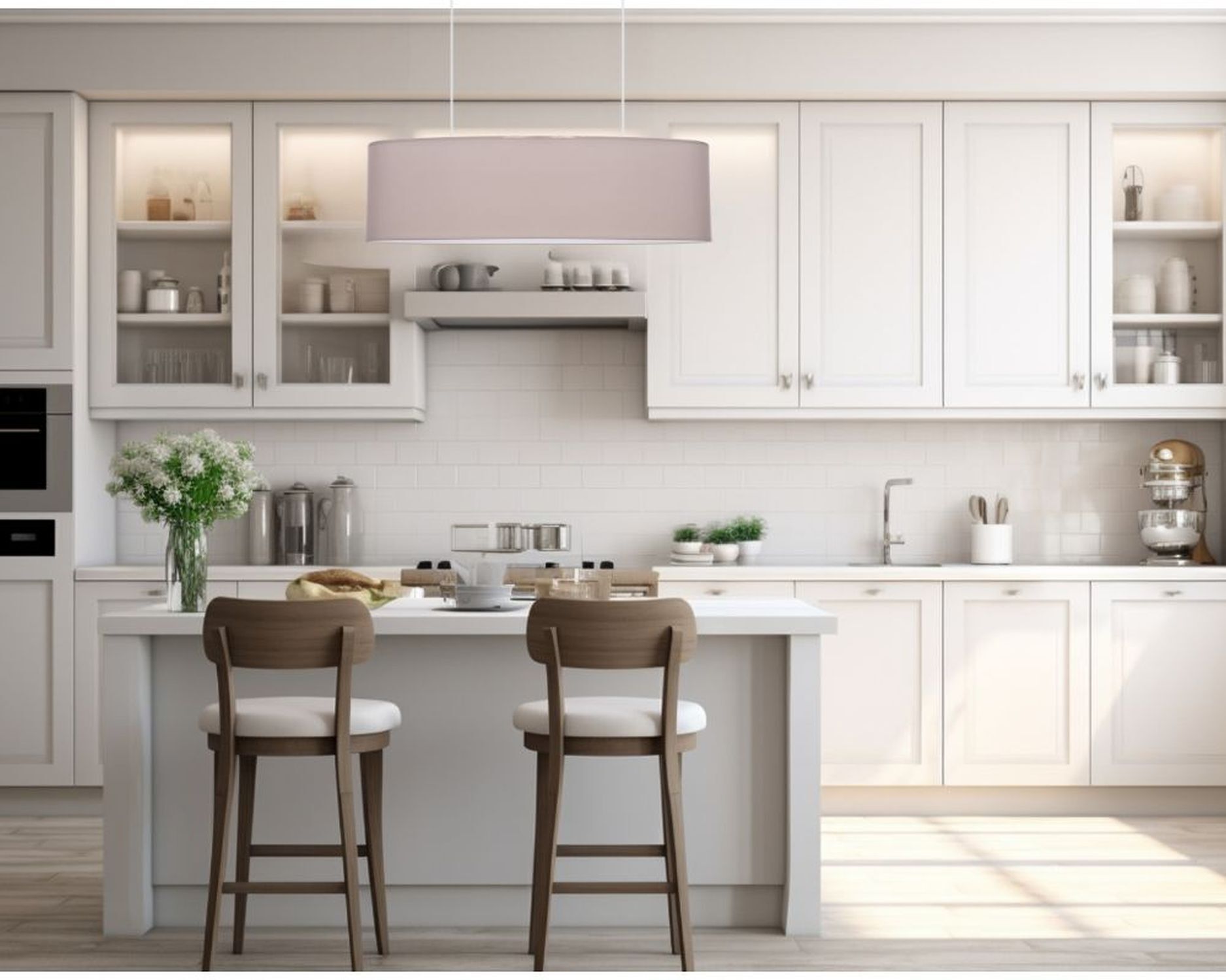 Drinnen, Innenarchitektur, Küche, Kücheninsel