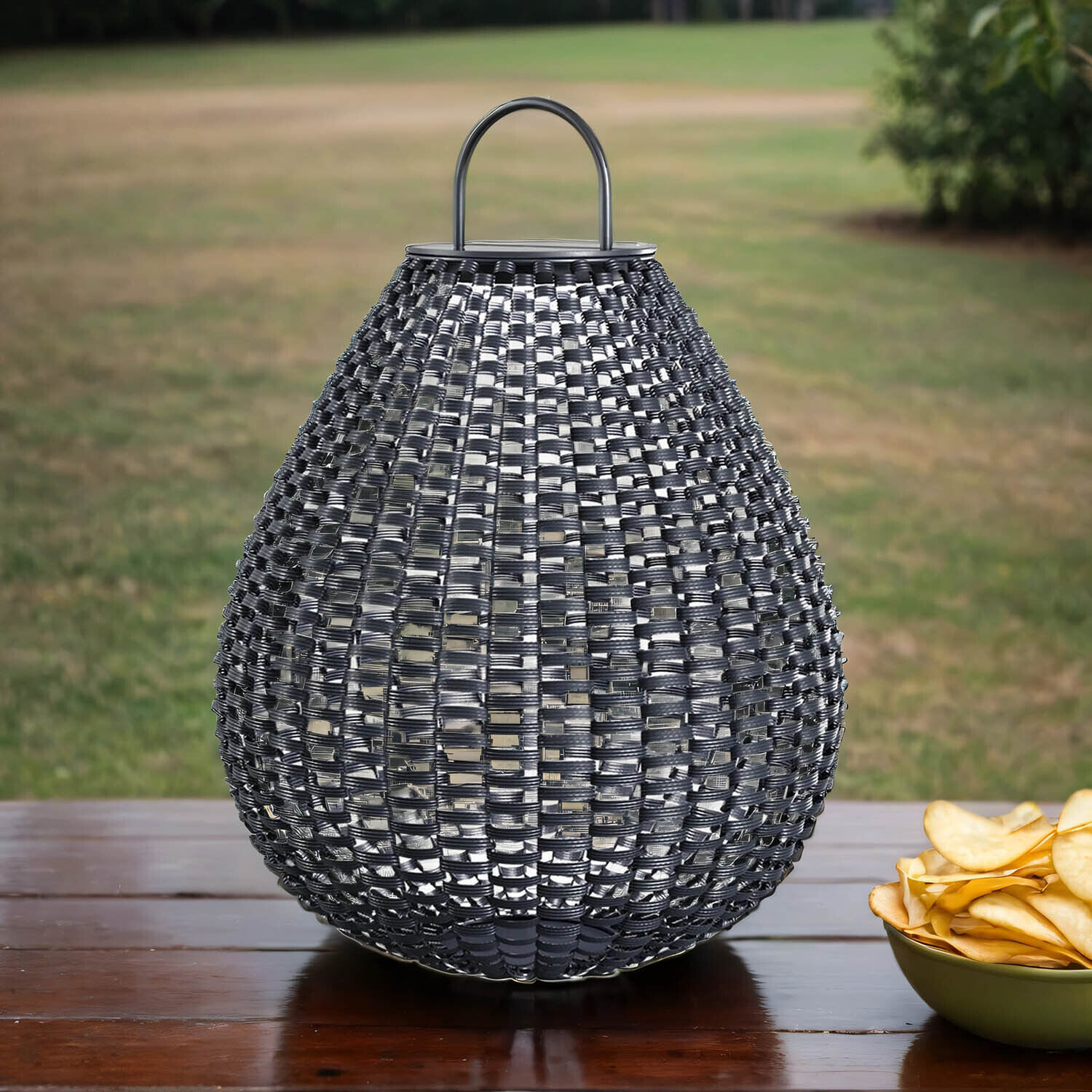 Korb, Tasche, Handtasche, Lampe, Kunst