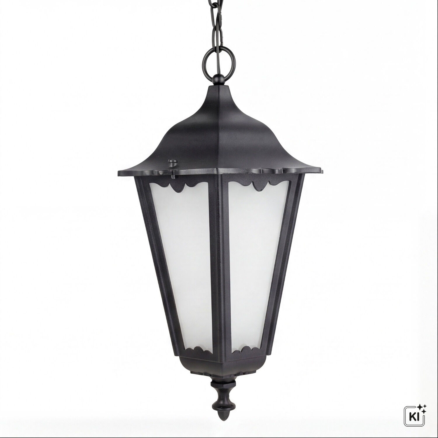 Luminaire suspendu rustique extérieur IP43 résistant aux intempéries