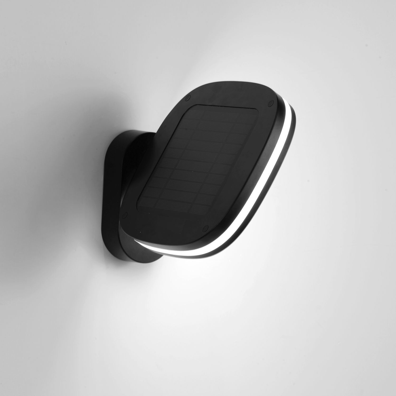 Spot mural solaire à LED avec détecteur de mouvement 6 W ajustable