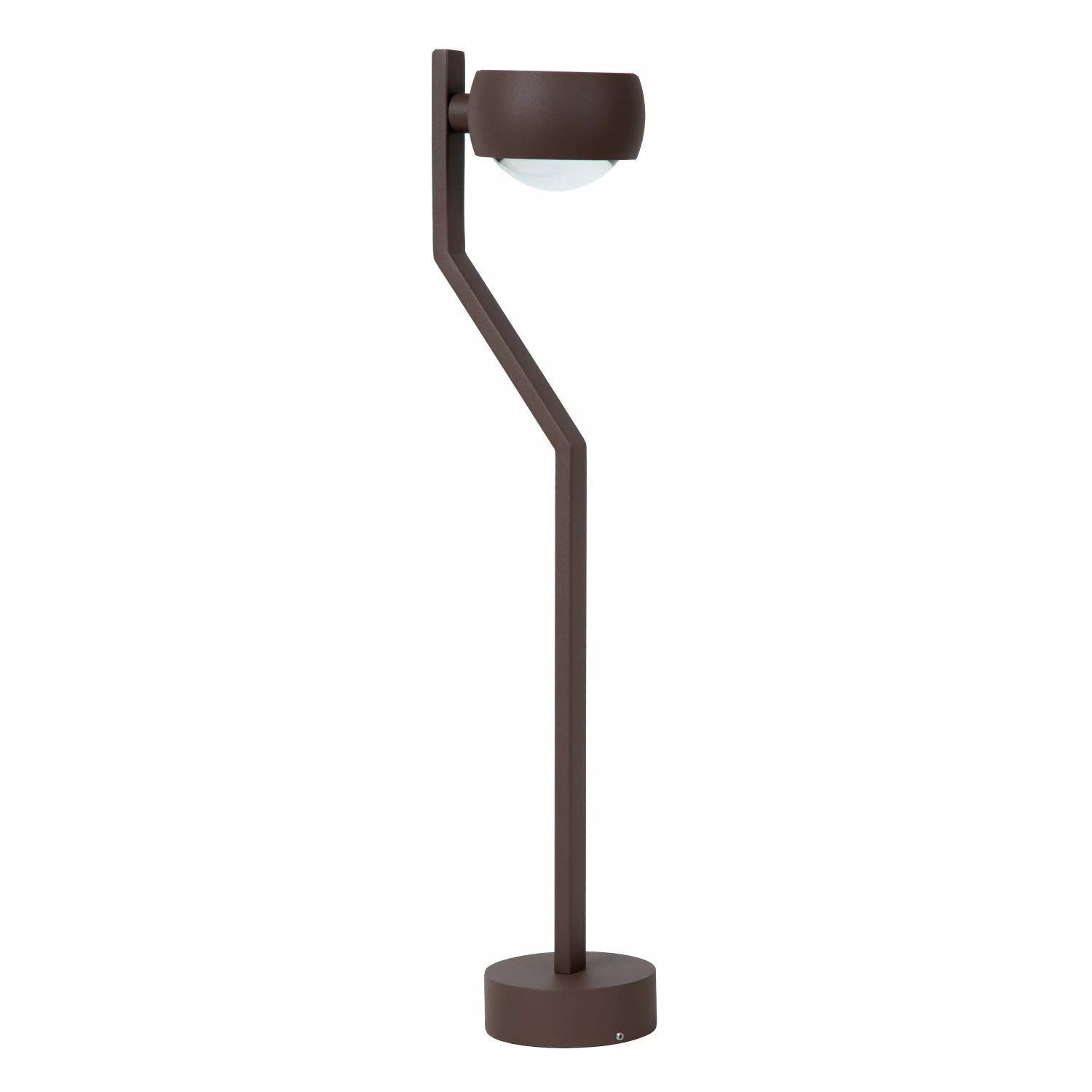 LED Stehlampe Aluminium Rostbraun IP54 50 cm 2700 K Lampe
