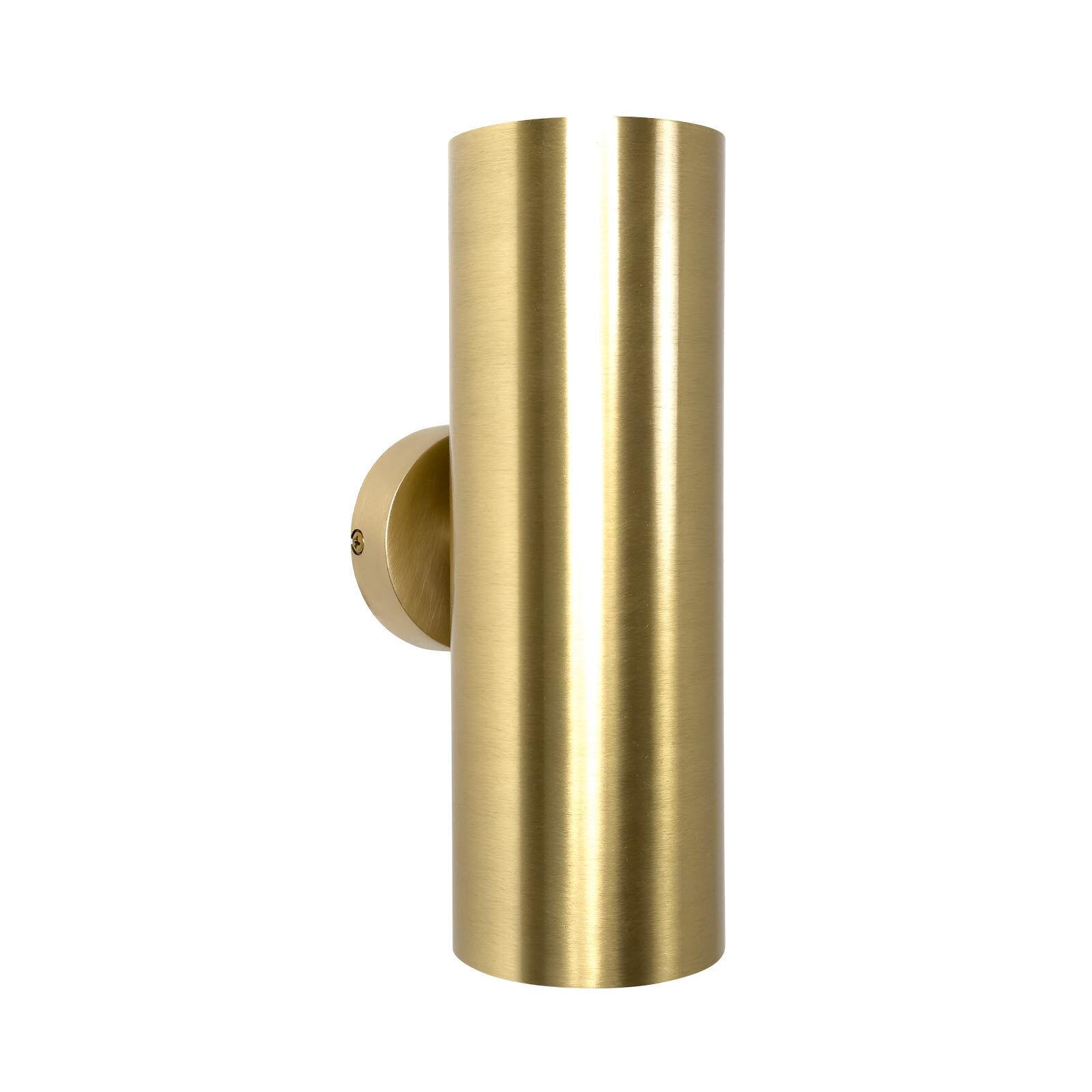 Applique murale laiton H : 27 cm Up Down 2 flammes en bronze