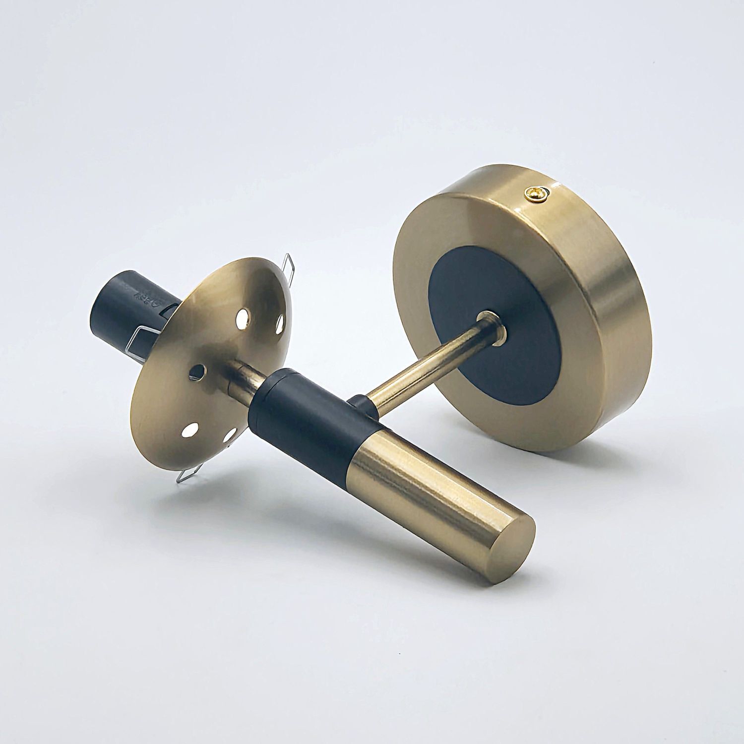 Applique sphérique G9 métal verre anti-éblouissement P:19 cm en or Bronze, Spule, Maschine, Rotor, Spirale