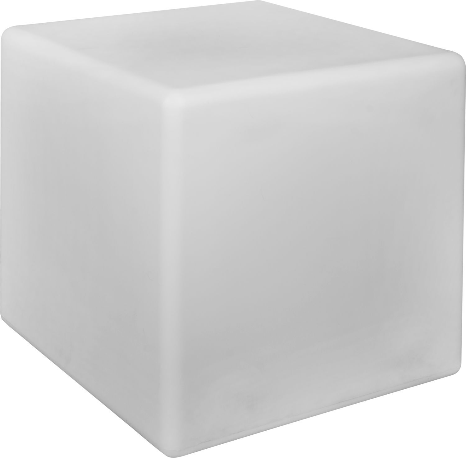 Cube lumineux de jardin blanc 38,5cm Lampe de décoration CUMULUS