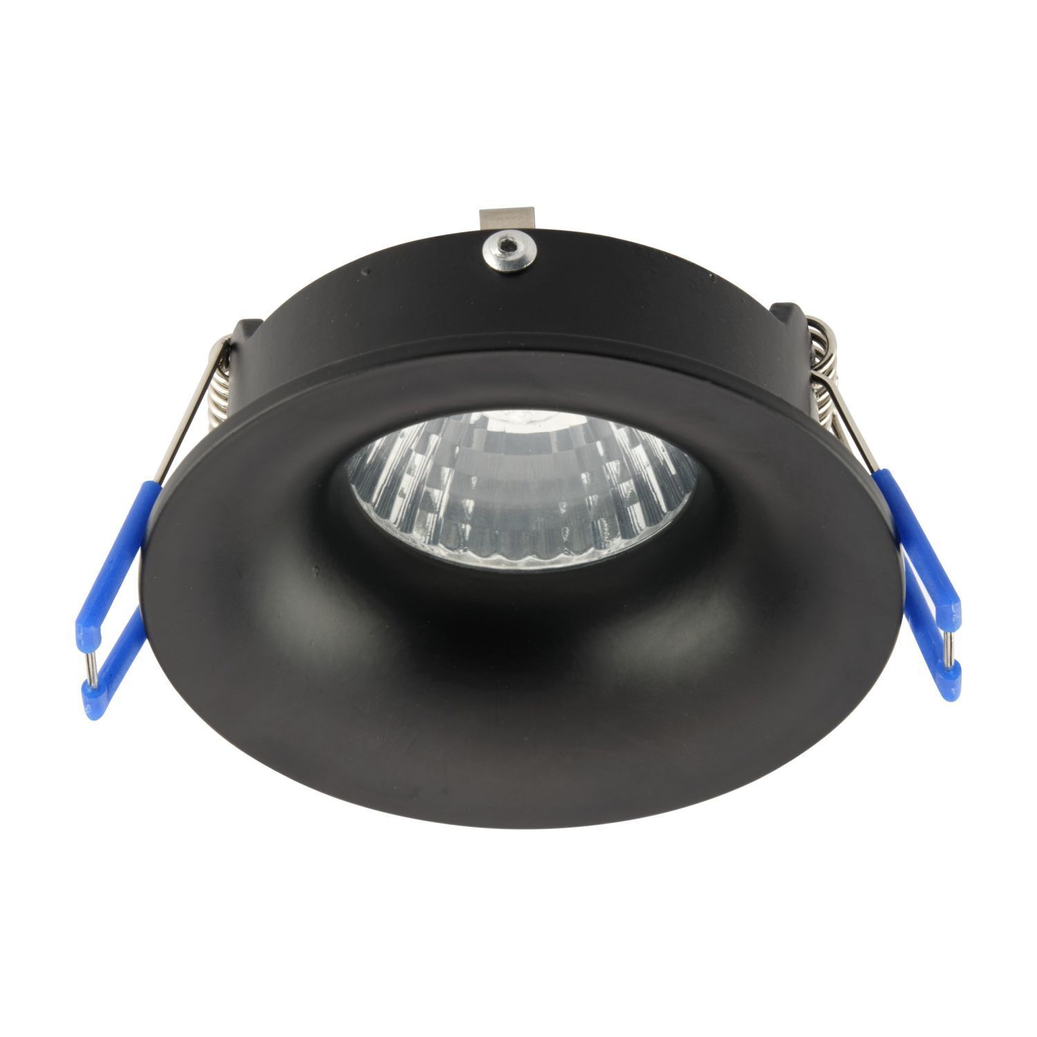 LED-Spotlight, Downlight, Recessed, Black, Aluminum