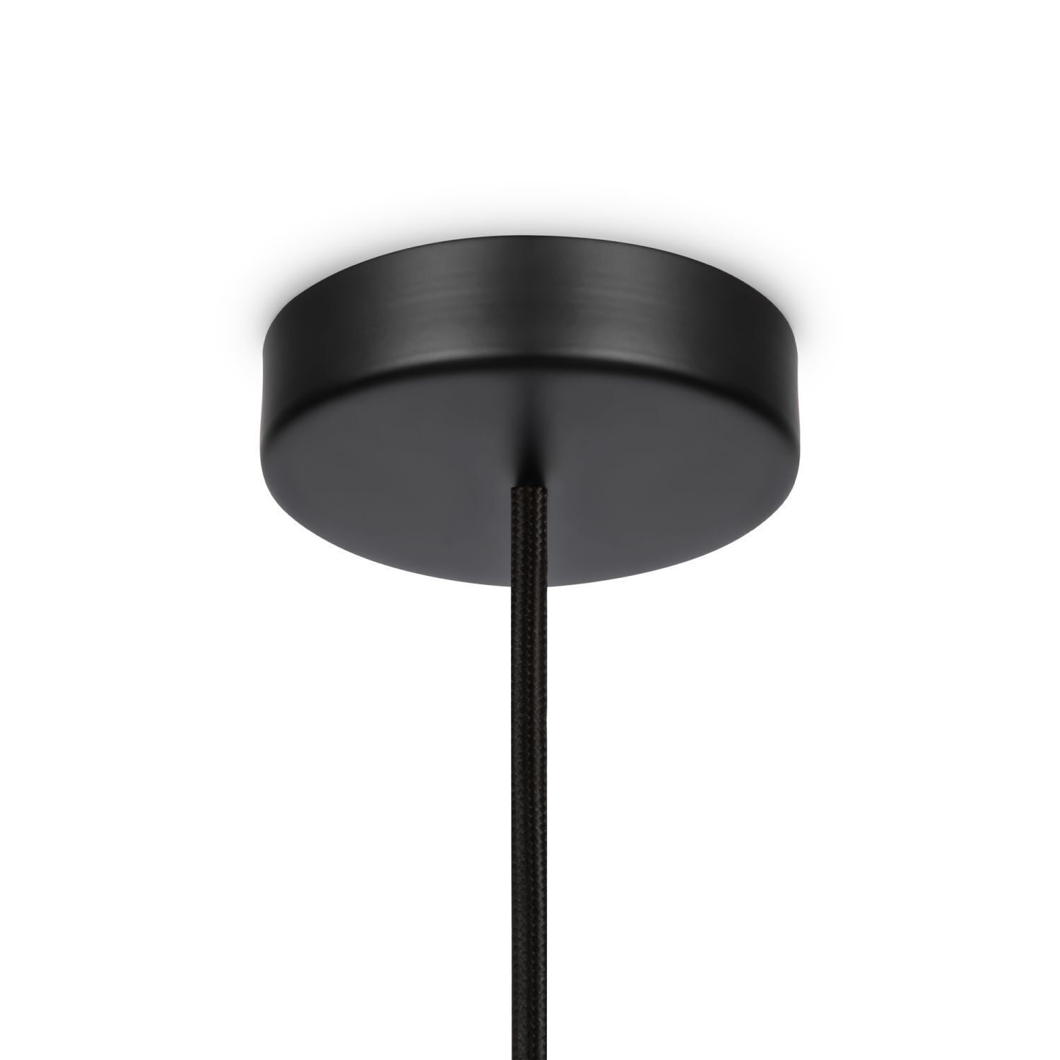 Lampe à suspendre métal verre E14 ronde Ø 8 cm H : max. 232 cm Lampe, Deckenleuchte