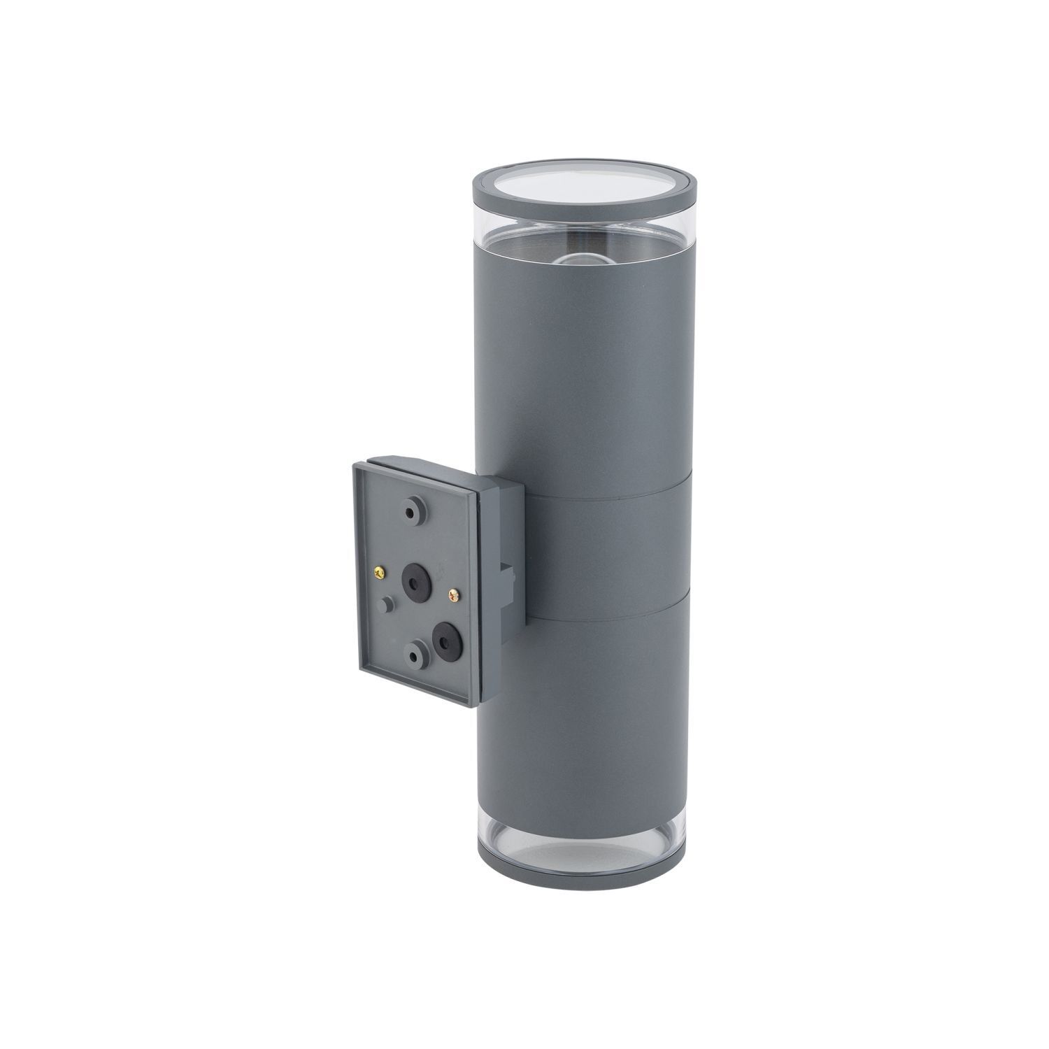 Lampe d'extérieur murale 2 flammes Up Down IP44 E27 aluminium