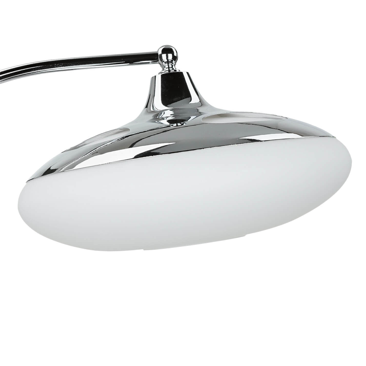 Gebogene Tischleuchte Bauhaus rund 45cm Lampe, Beleuchtung, Leuchte