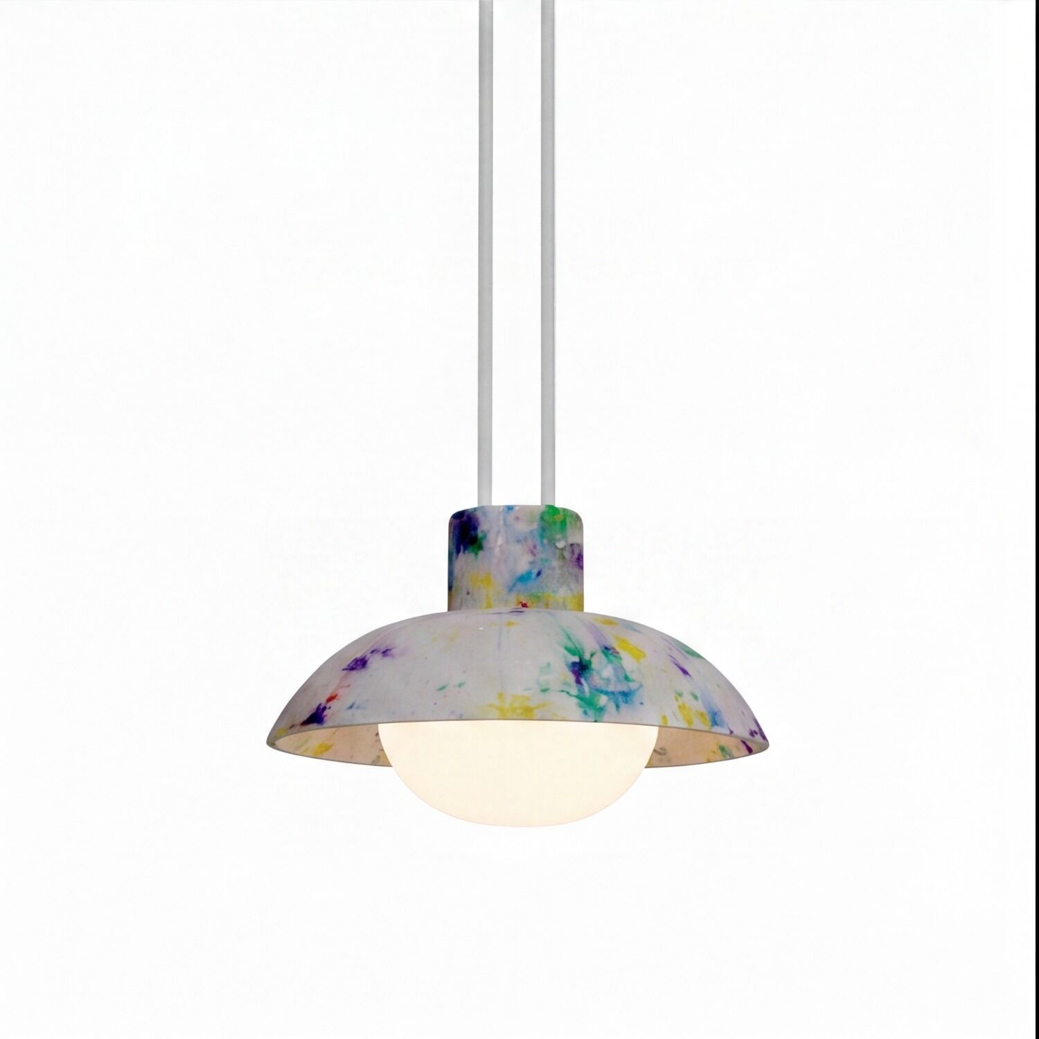 kugellampe-aussen-outdoor-pendelleuchte-aussenbeleuchtung-led-modern-riku-1x-led-mit-9w-leuchtmittel-inklusive-bunt-lele141828-03 Hängelampe, Lampe, Mischfarben, Schirmlampe, Glimmernde Kugel