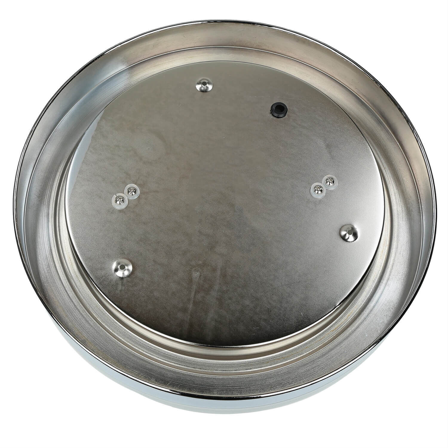 Deckenleuchte Chrom Bad Wohnzimmer Lampe MONI Stahl, Aluminium