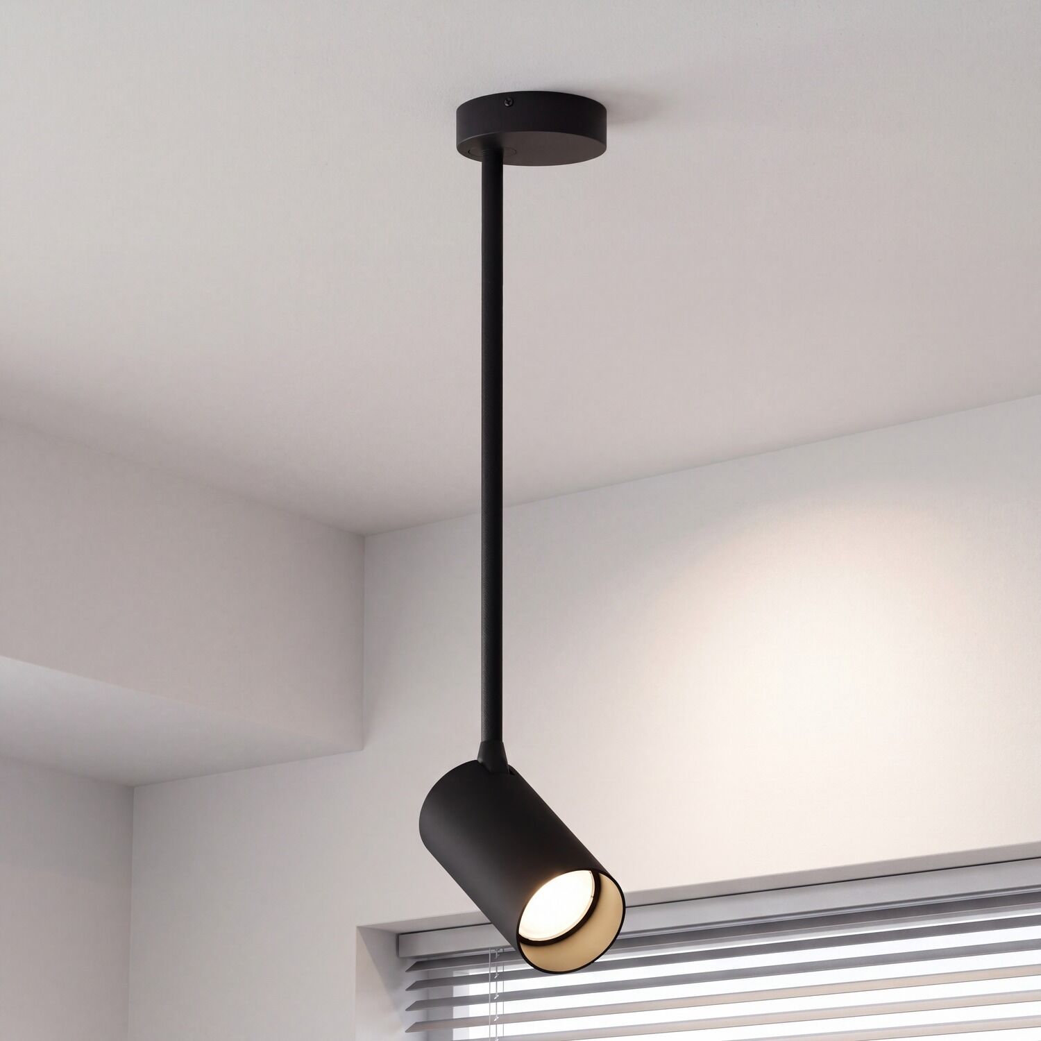 deckenleuchte-deckenlampe-esszimmer-lampen-colene-1x-gu10-max.-10w-weiss-metall-kunststoff-modern-le55434-02 Lampenstrahler, Kabelgebundene Leuchte, Deckenleuchte, Spotlight, Black