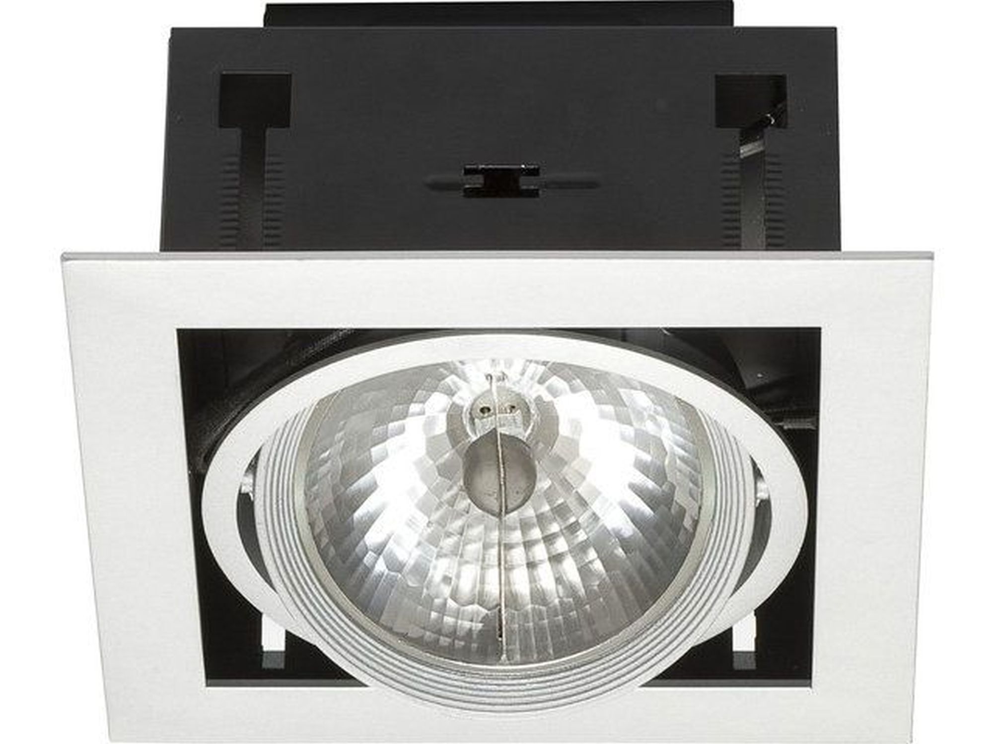 Moderner Spotstrahler DOWNLIGHT in Weiß Beleuchtung, Band