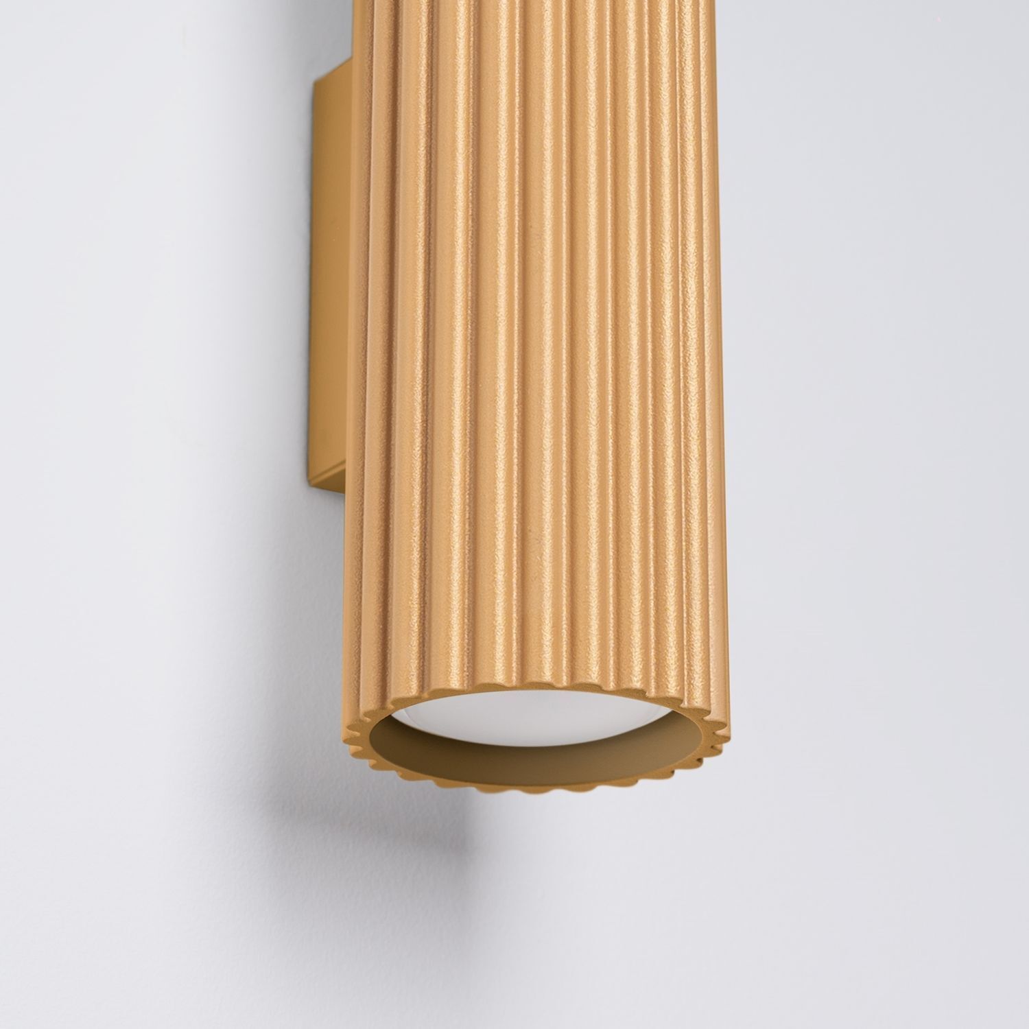 Up Down Applique H : 30 cm en or GU10 2 flammes Moderne Lampe, Drinnen, Innenarchitektur