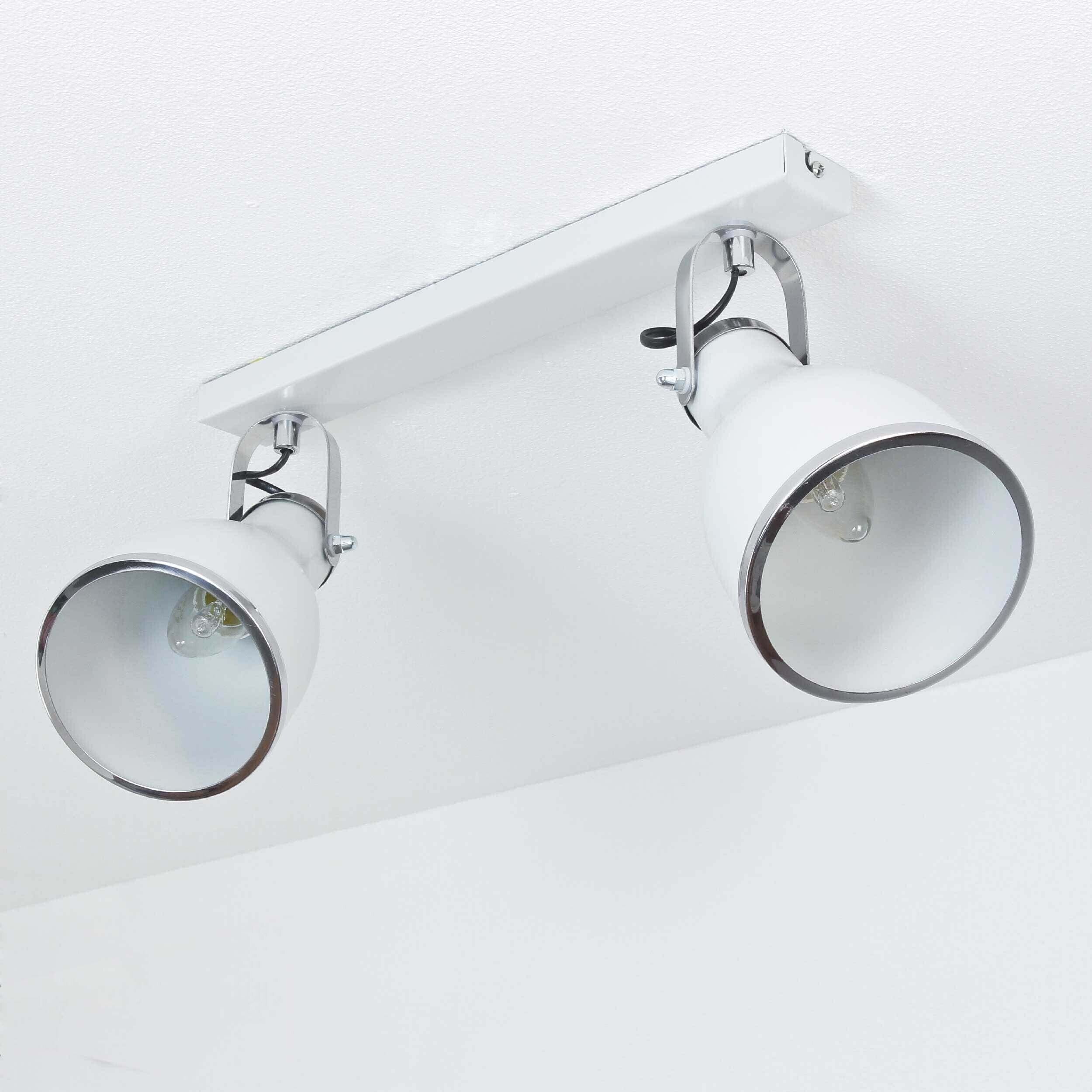 Spotstrahler BJORN GREY in Grau 2-flmg Beleuchtung, Leuchte