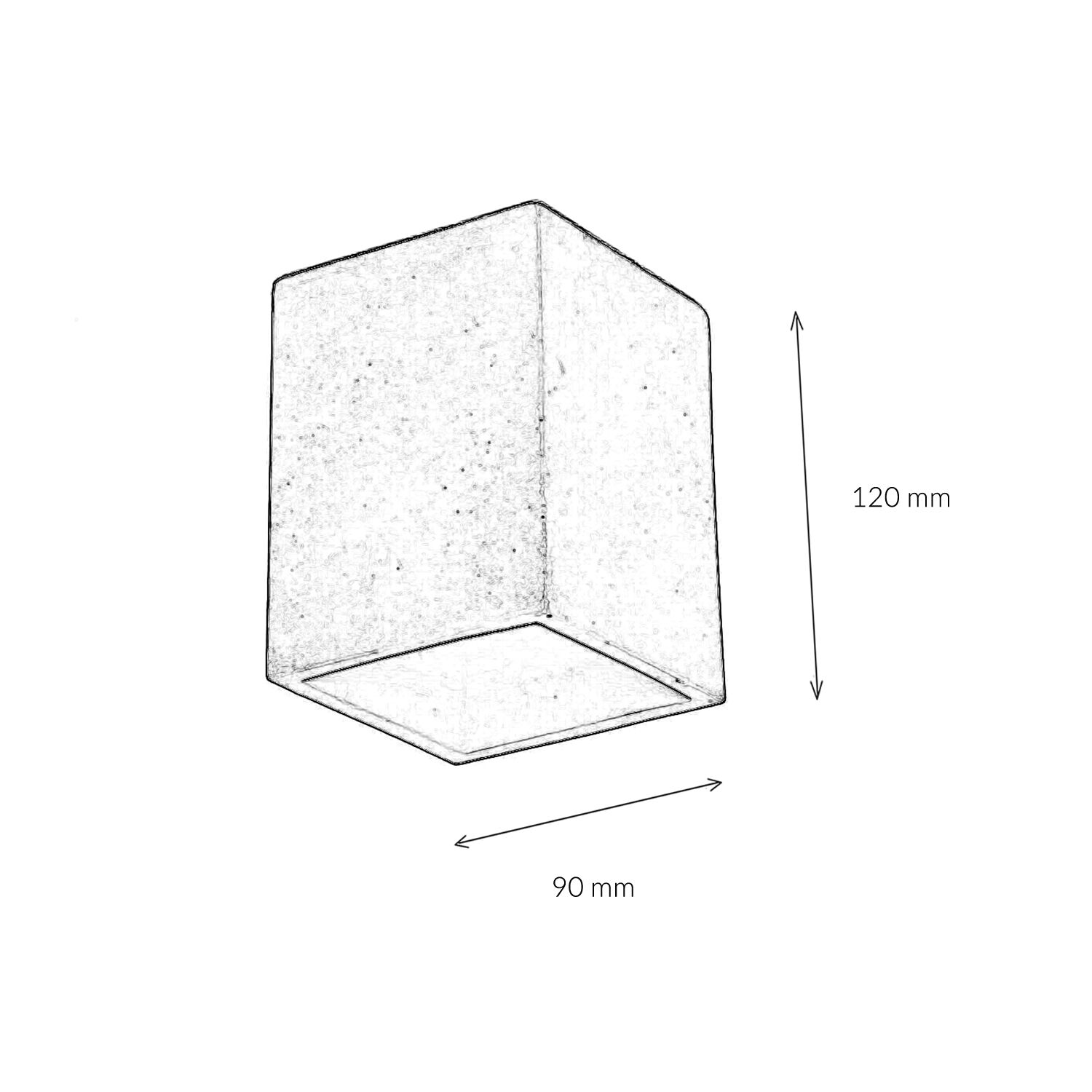 Aufbaustrahler Eckig Beton Diagramm, Handlung