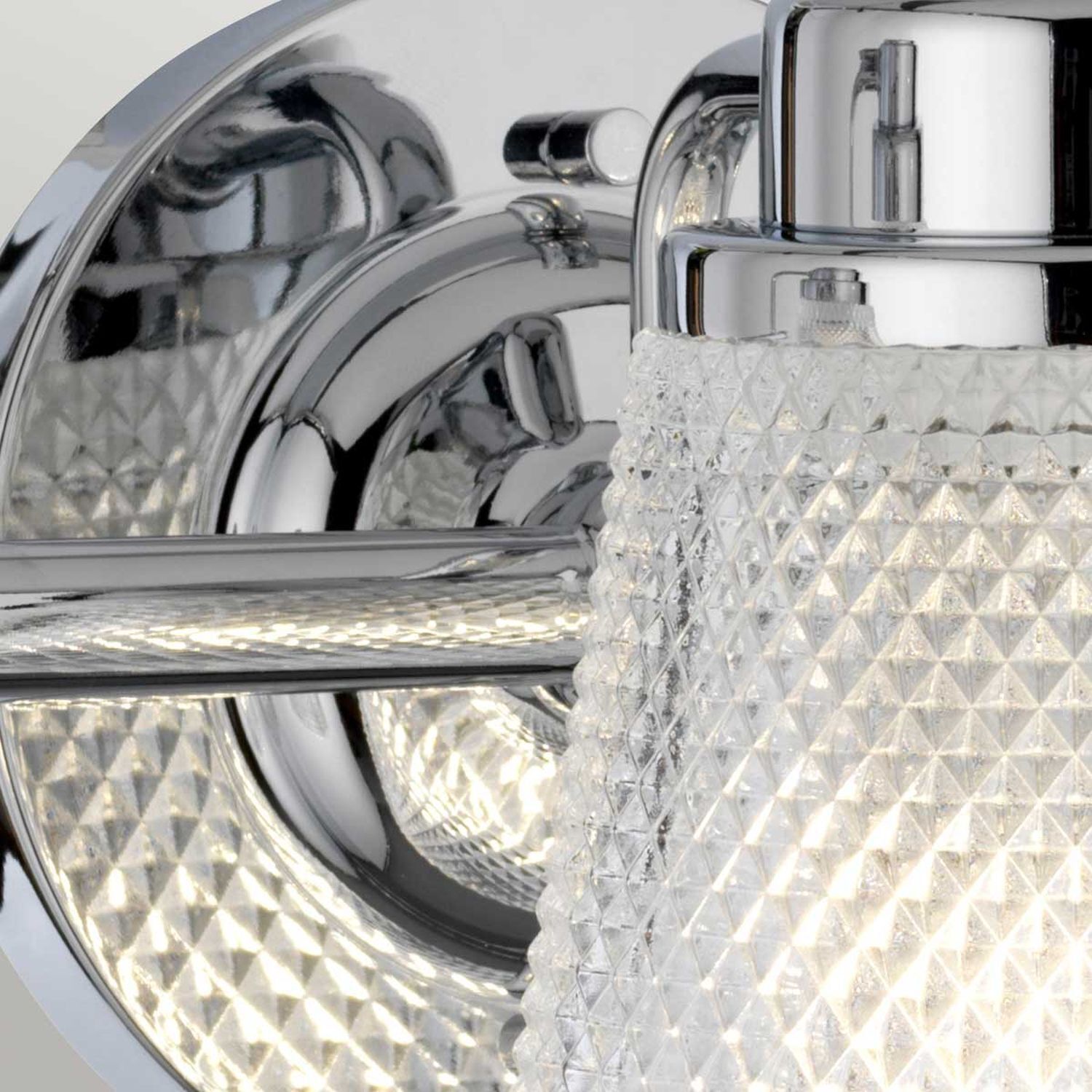 Badezimmerleuchte Wand IP44 54,5 cm breit mit 3x G9 LED