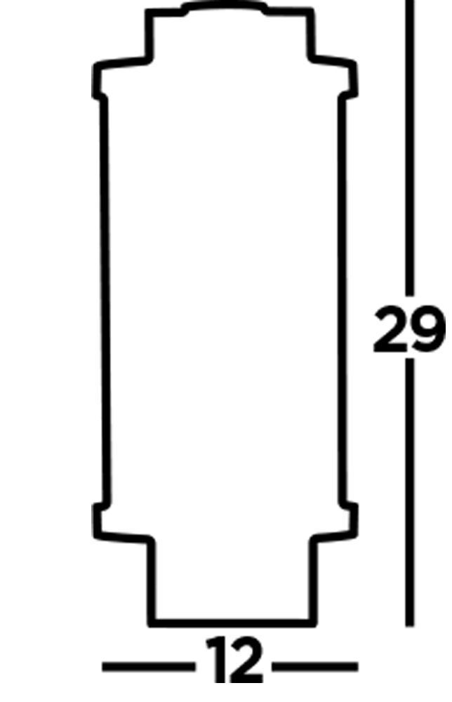 Wandleuchte außen mit Bewegungsmelder IP44 E27 Modern