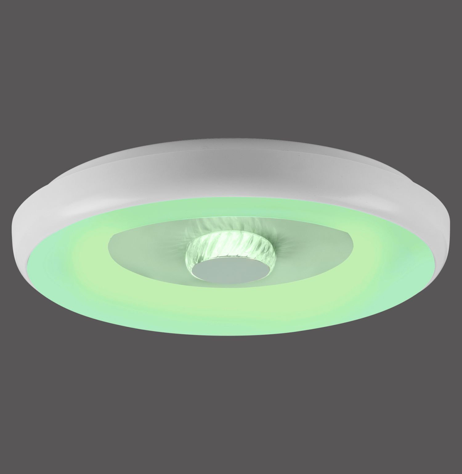 Lampe de plafonnier LED blanc éclairage RGB avec Ø39 cm 2200 lm Deckenleuchte
