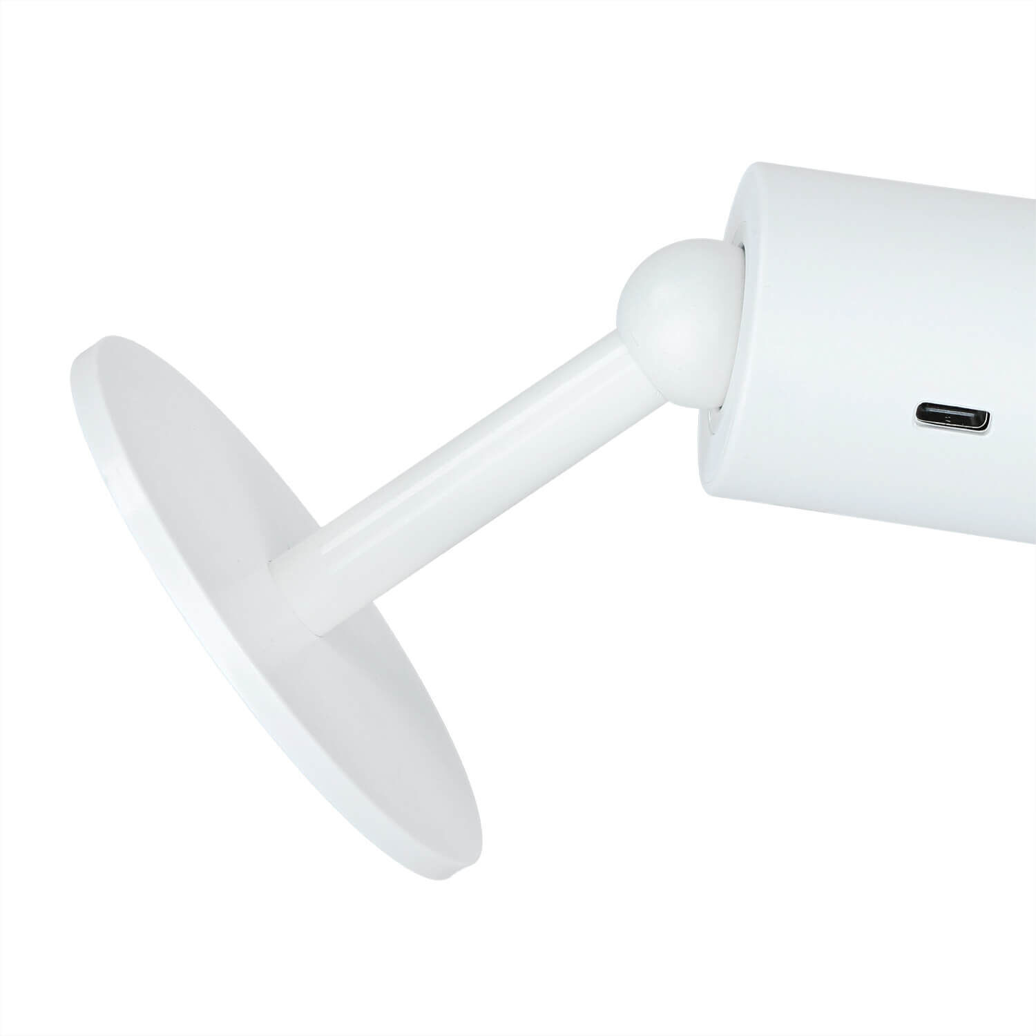 LED Wandlampe Akku Dimmer tragbarer Schirm 3000 K RHEYDT Beleuchtung, Lampe, Rauchrohr