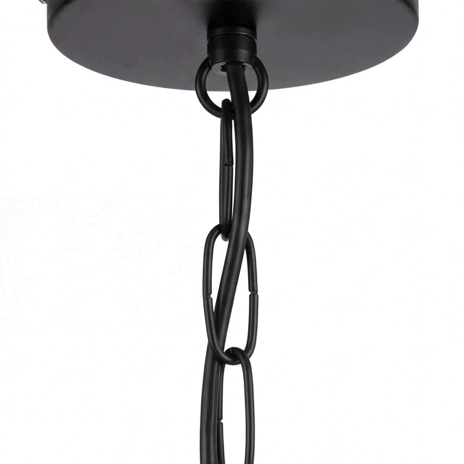 Hängeleuchte Metall Holz E27 20 cm breit H: max. 85 cm kette, pendel, hängend, schwarz, metallic