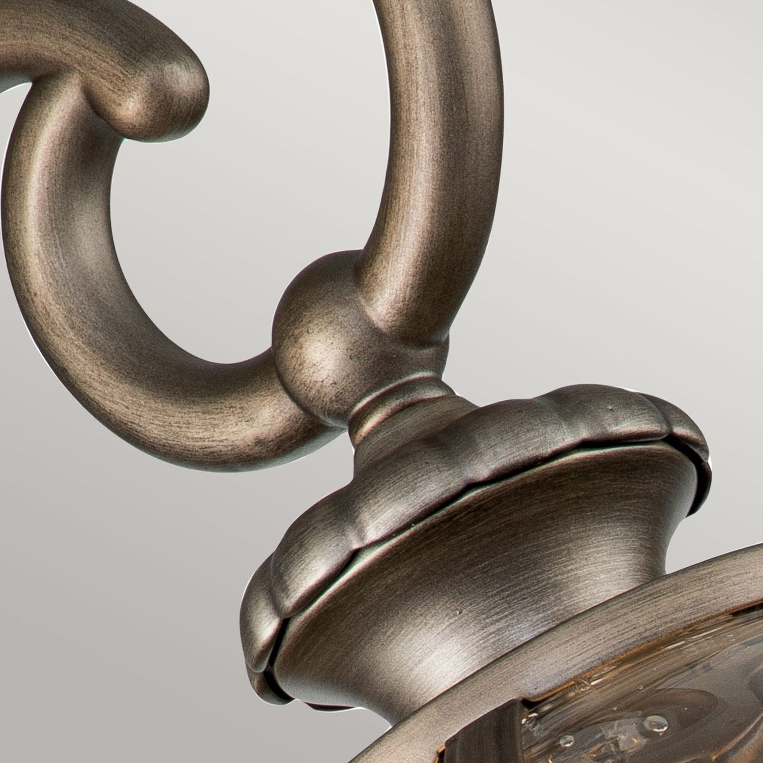 Applique extérieure Abat-jour sphérique H : 57,8 cm IP44 E14 Vintage Bronze