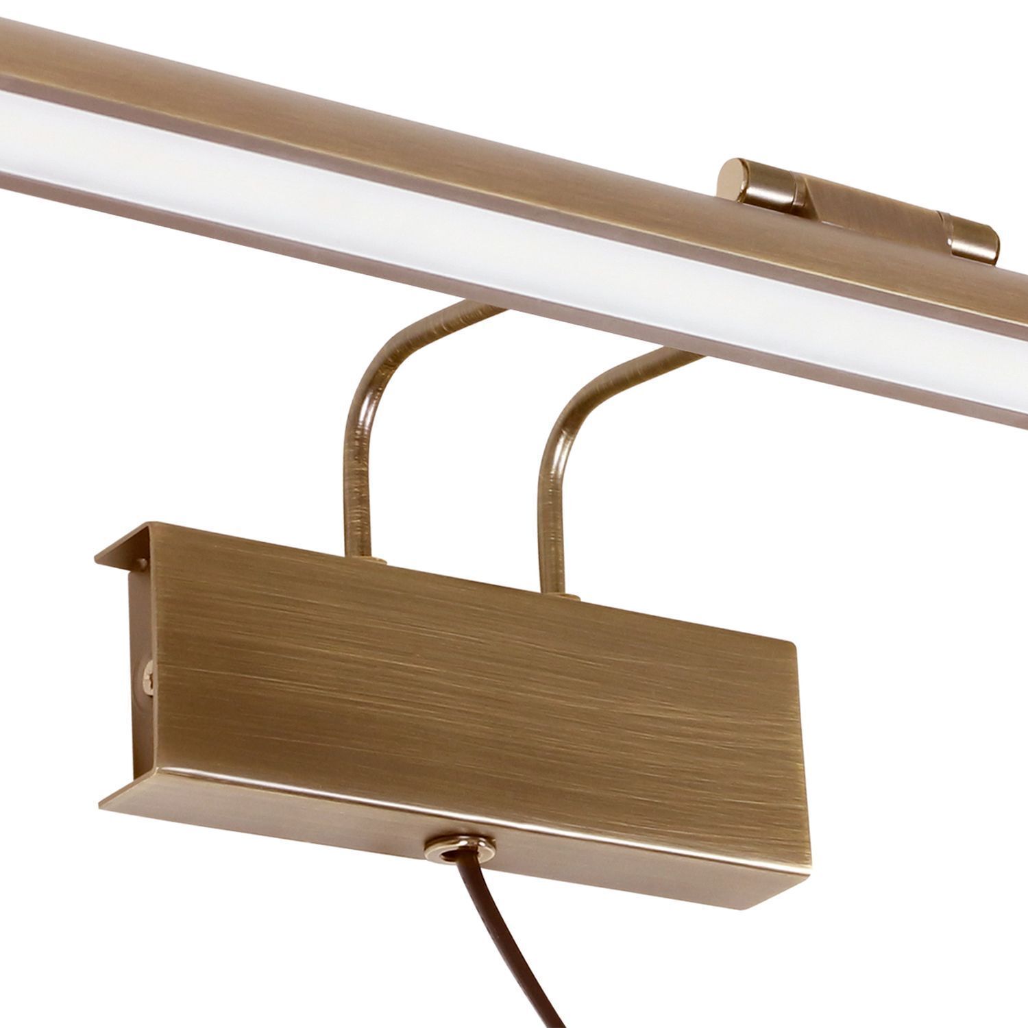 Dimmbare LED Bilderleuchte Metall B:60 cm 9 W flexibel