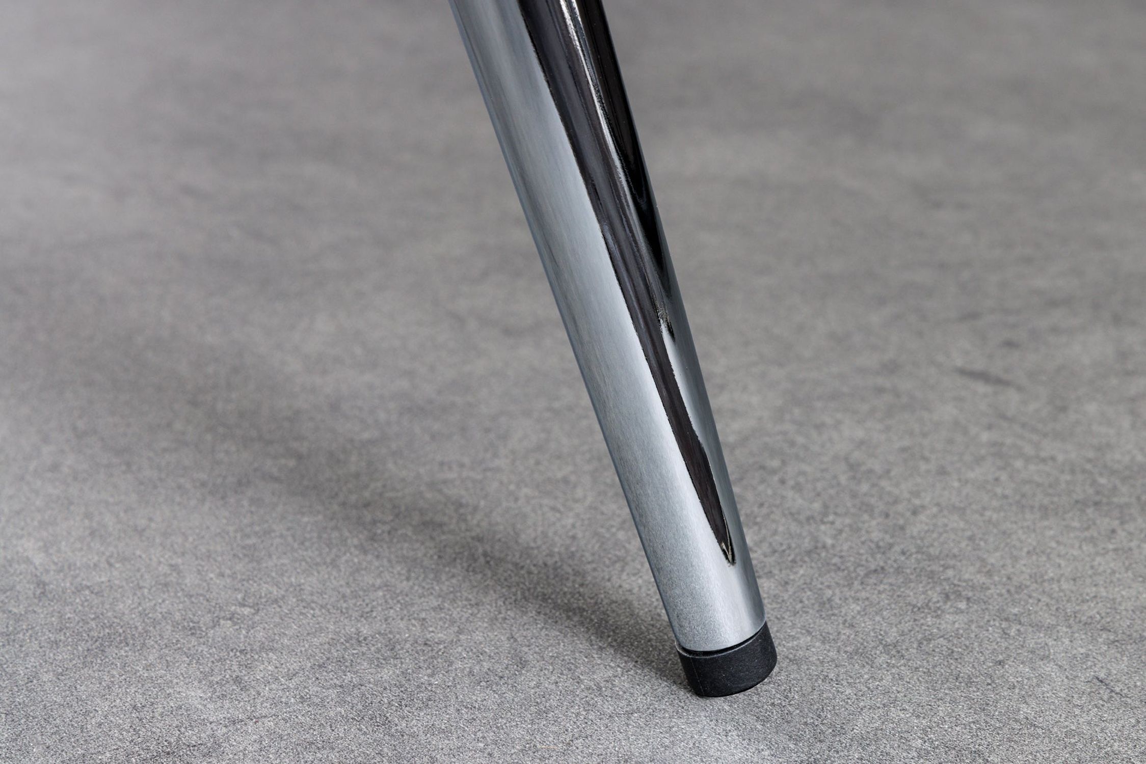 Barstuhl ohne Lehne höhenverstellbar Metall in Chrom