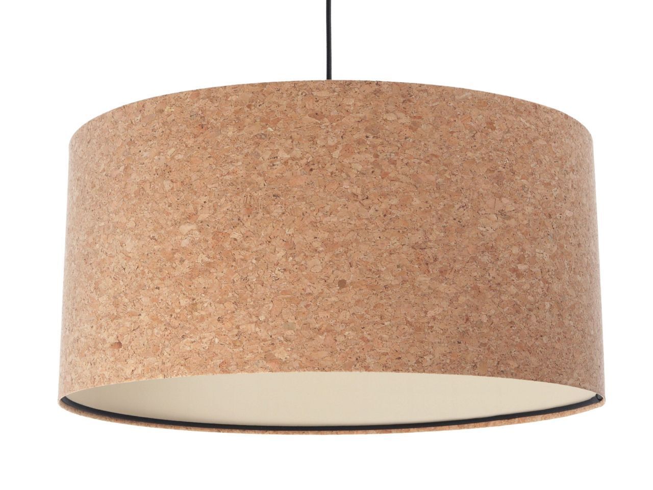 Hängeleuchte Kork Ø 60 cm E27 Modern Boho Esstisch