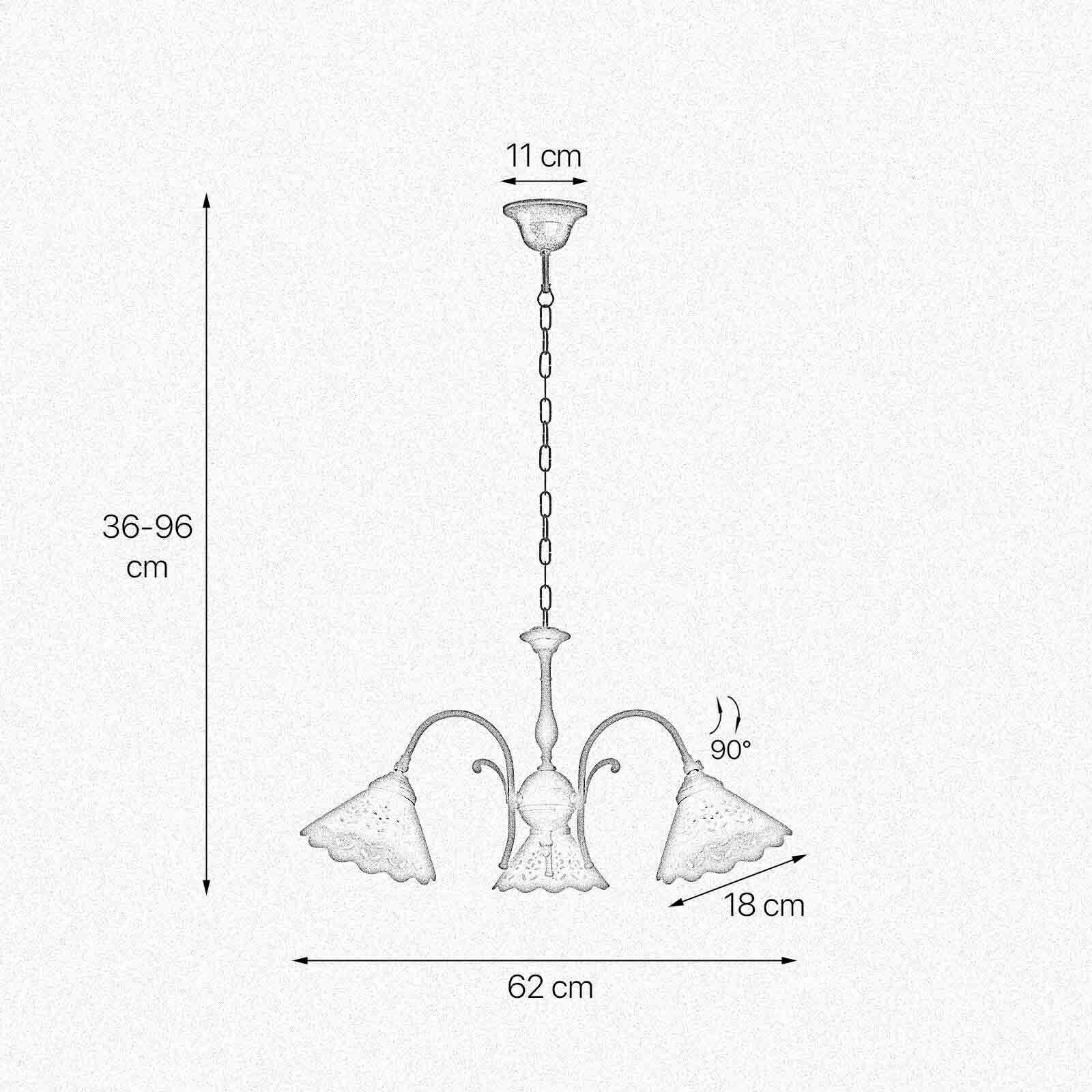 Diagramm, Handlung, Kronleuchter, Lampe