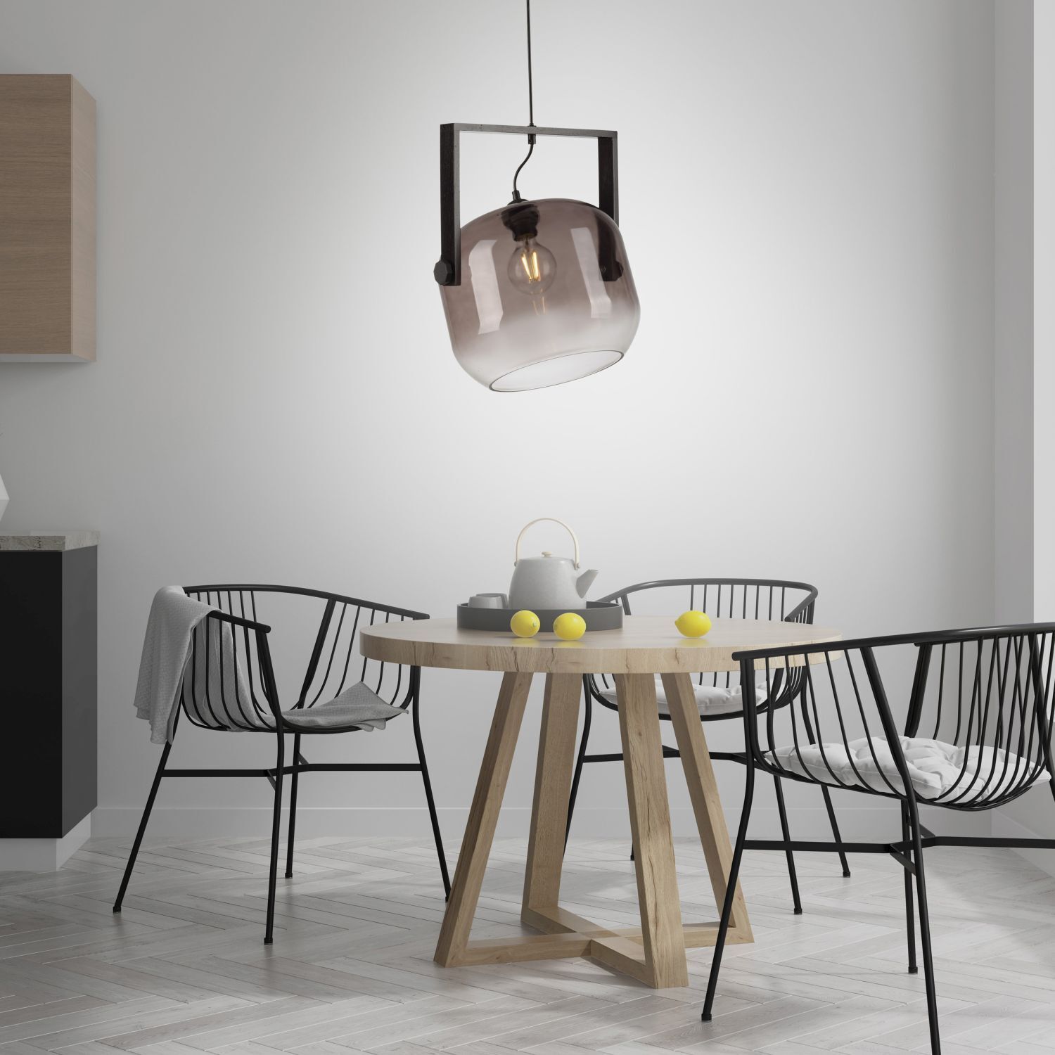 Esstisch, Tisch, Esszimmer, Lampe, Innenarchitektur