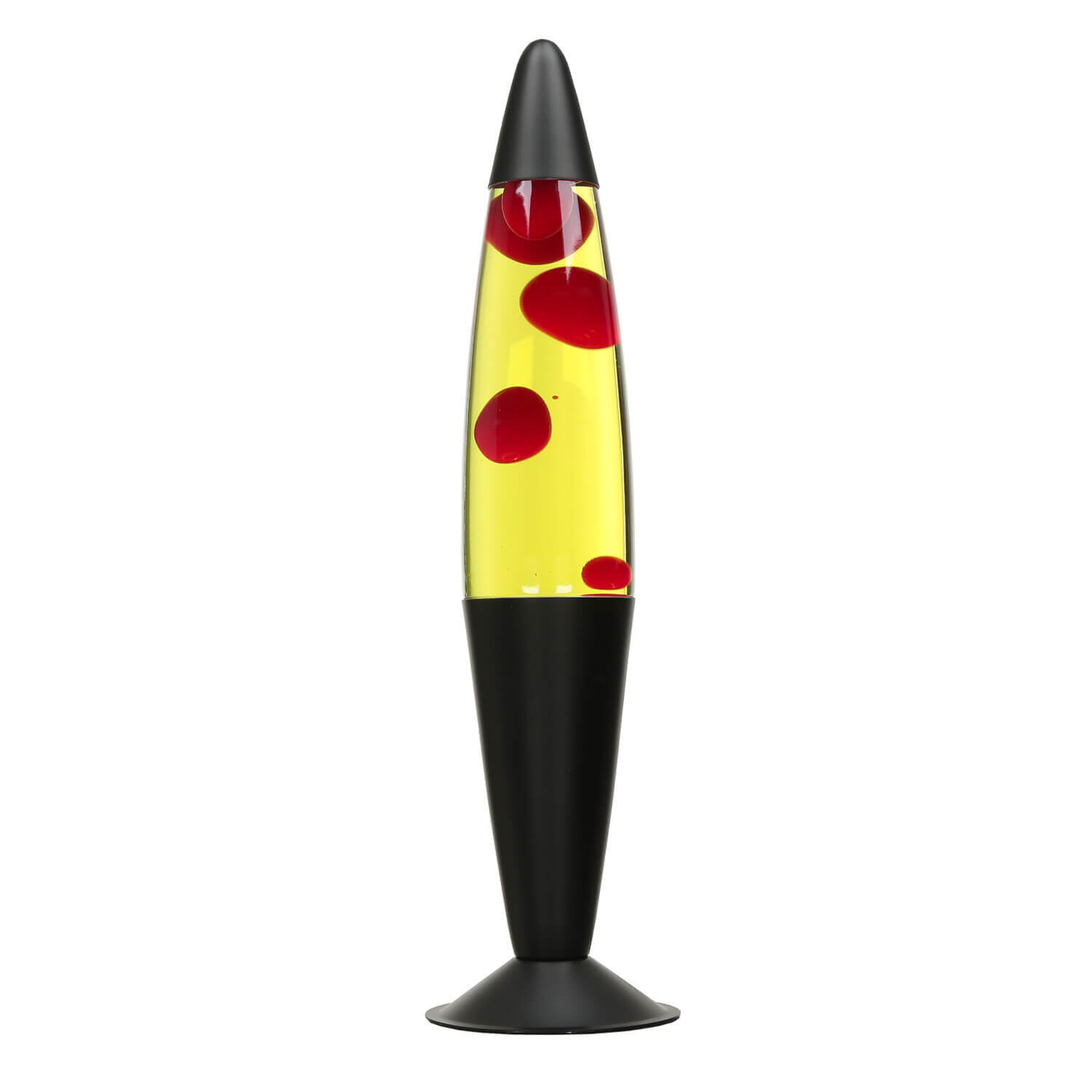 Retro Lavalampe Rot Gelb Stimmungslicht JENNY Lampe, Munition, Kugel, Waffe