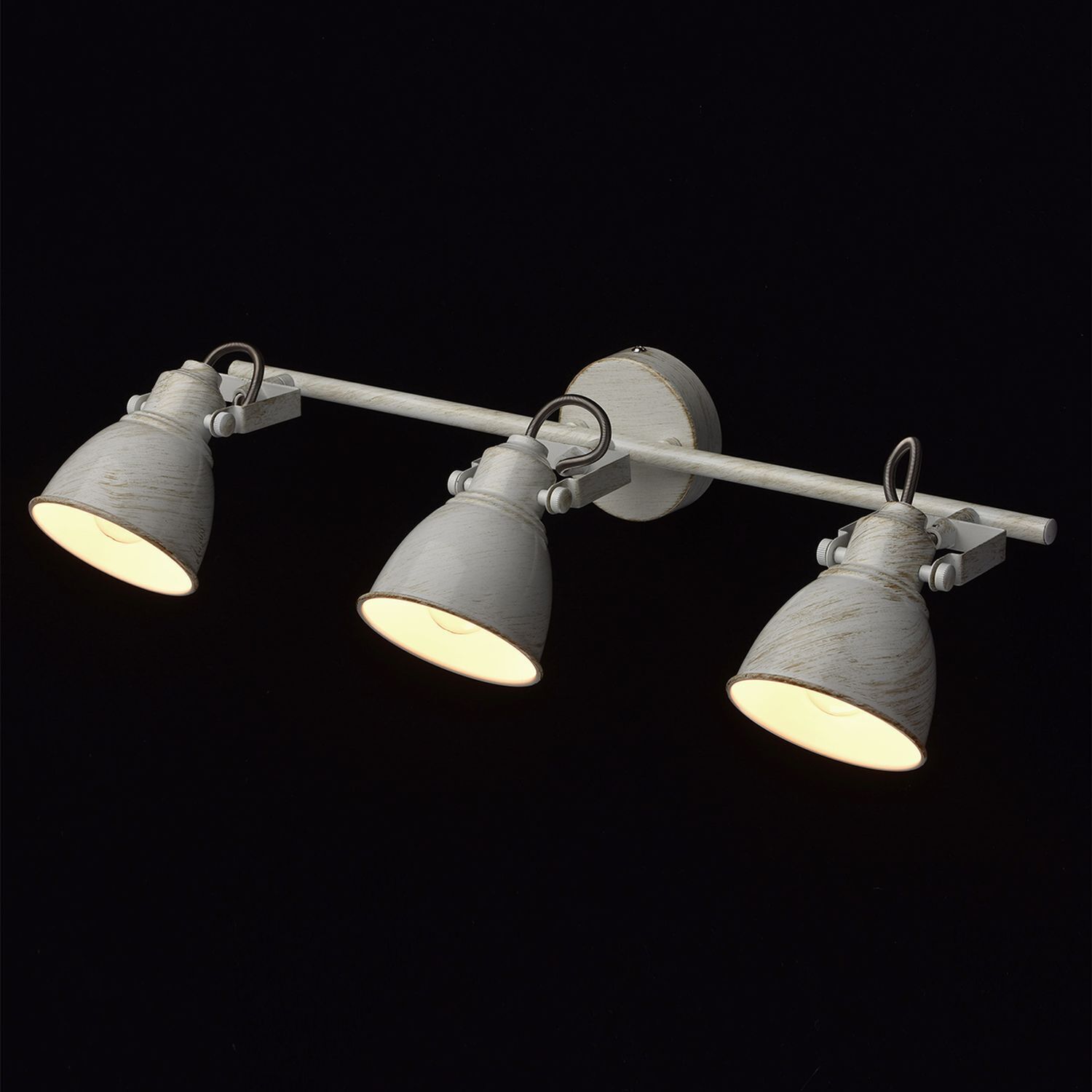 Spot Strahler Weiß Industrie Design Wand Decke Beleuchtung, Lampe, Leuchte